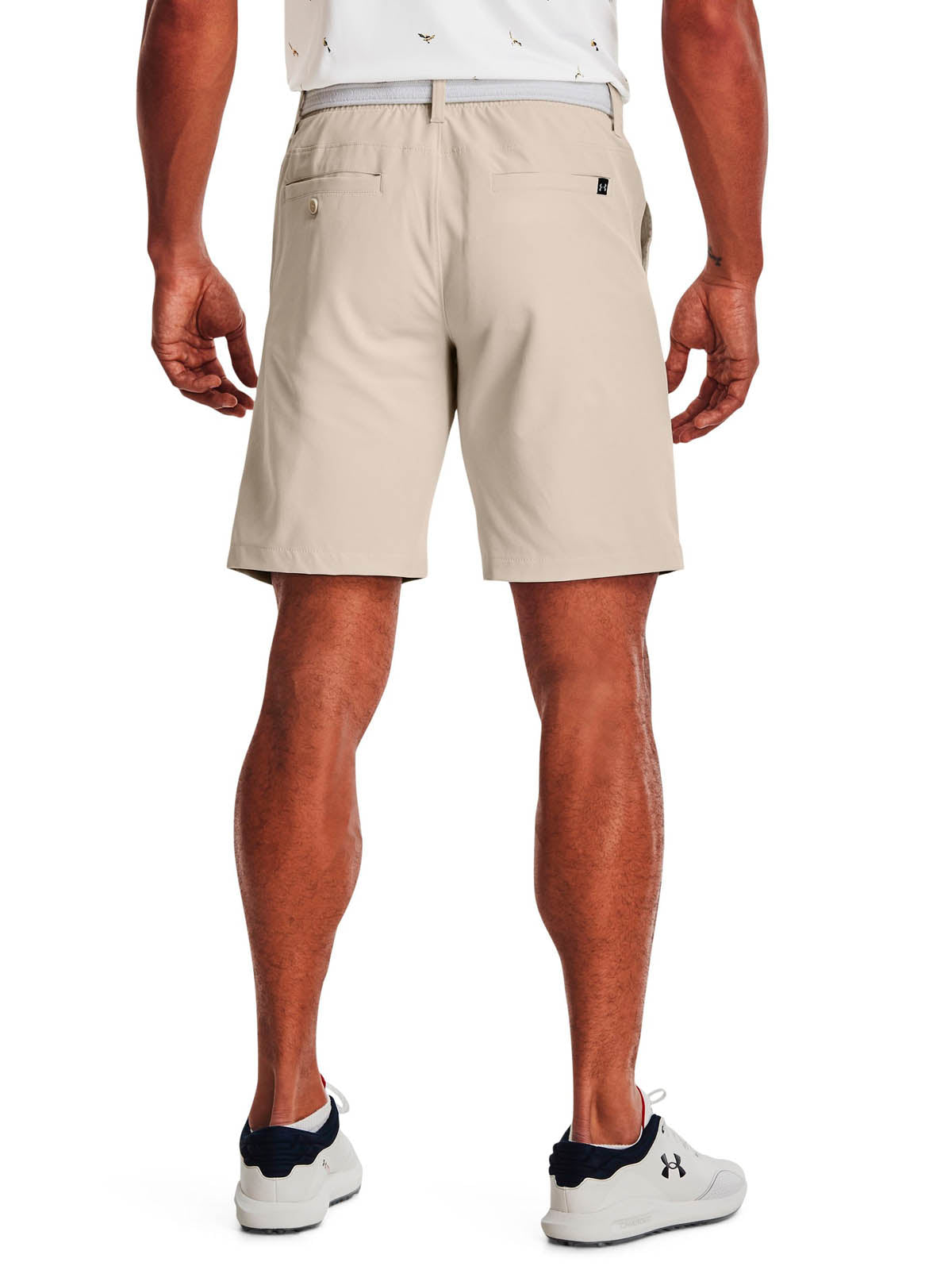 Short Golf Hombre Color Blanco-4