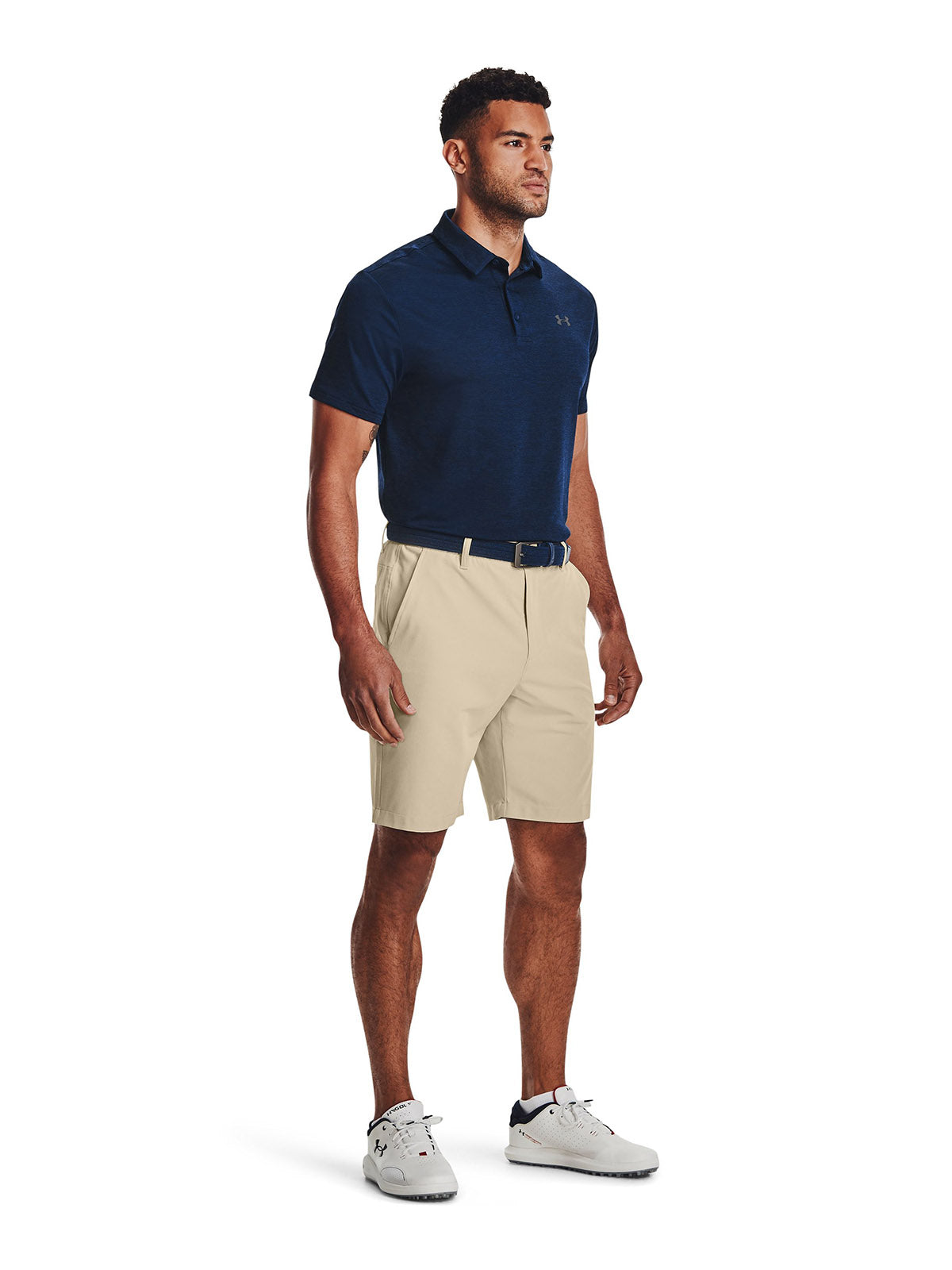 Short Golf Hombre Color Café-5