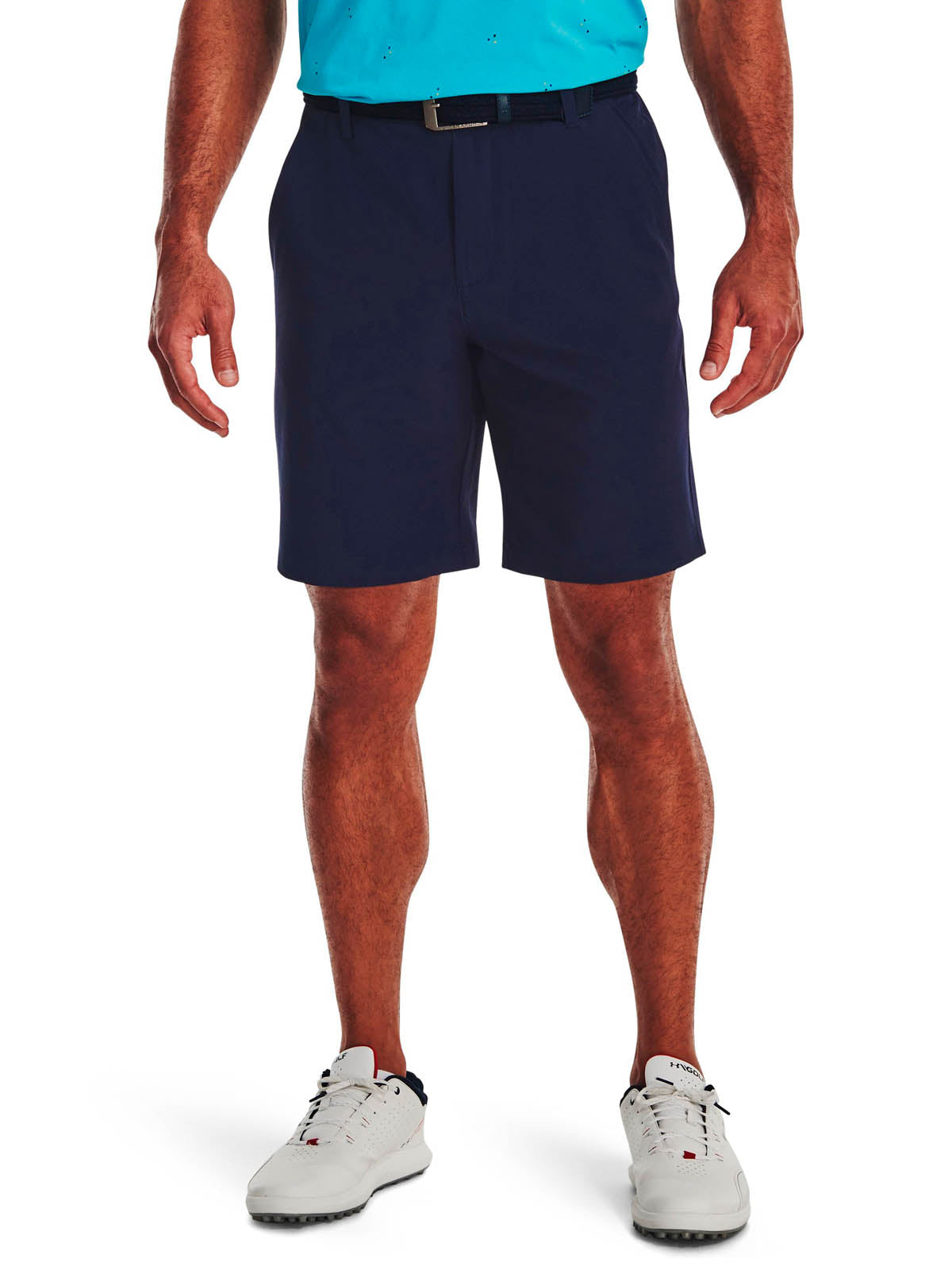 Short Golf Hombre Color Azul-3