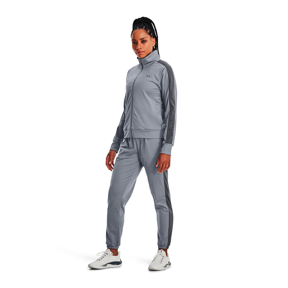 Conjunto Training Mujer Color Gris-3