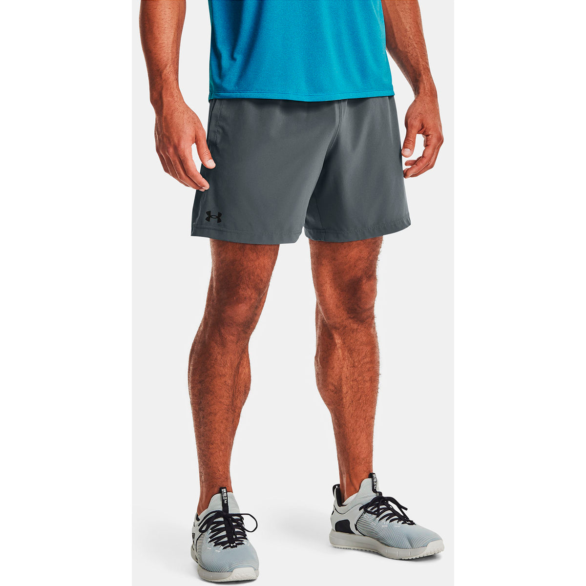 Short Training Hombre Color Gris-3