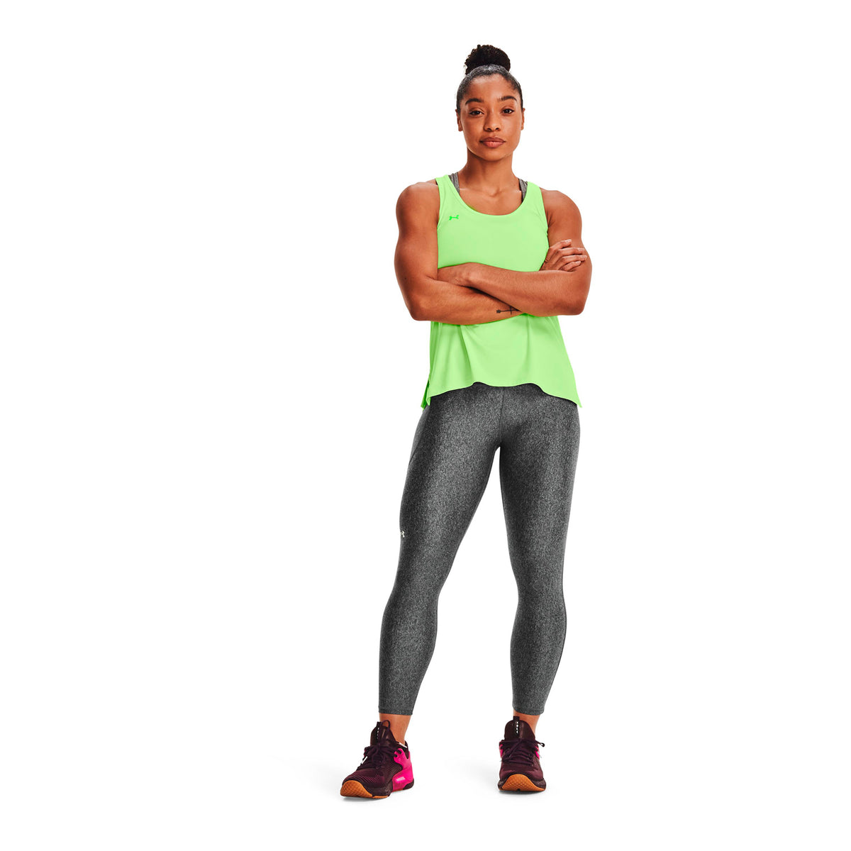 Leggings Training Mujer Color Gris-5