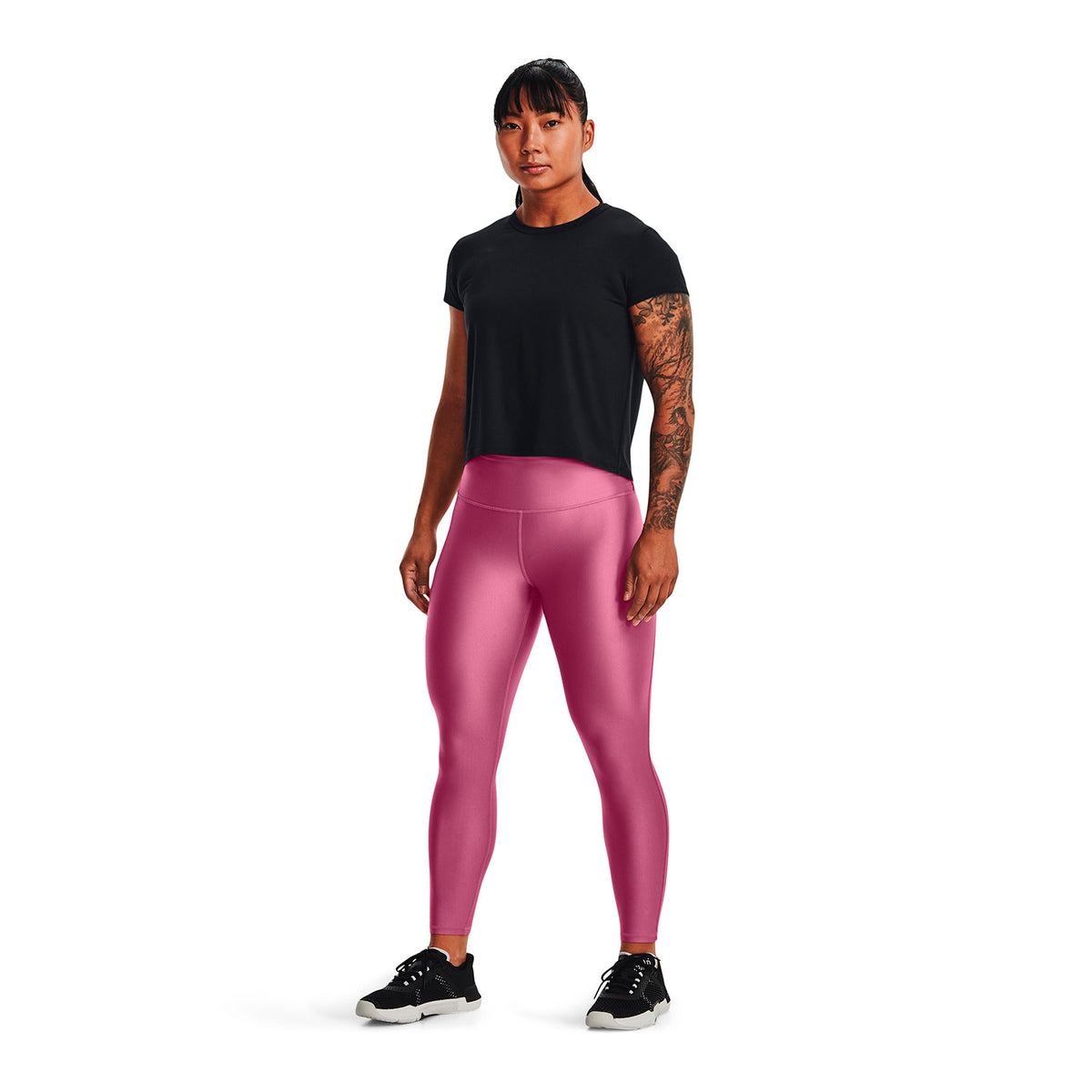 Leggings Training Mujer Color Rosado-5