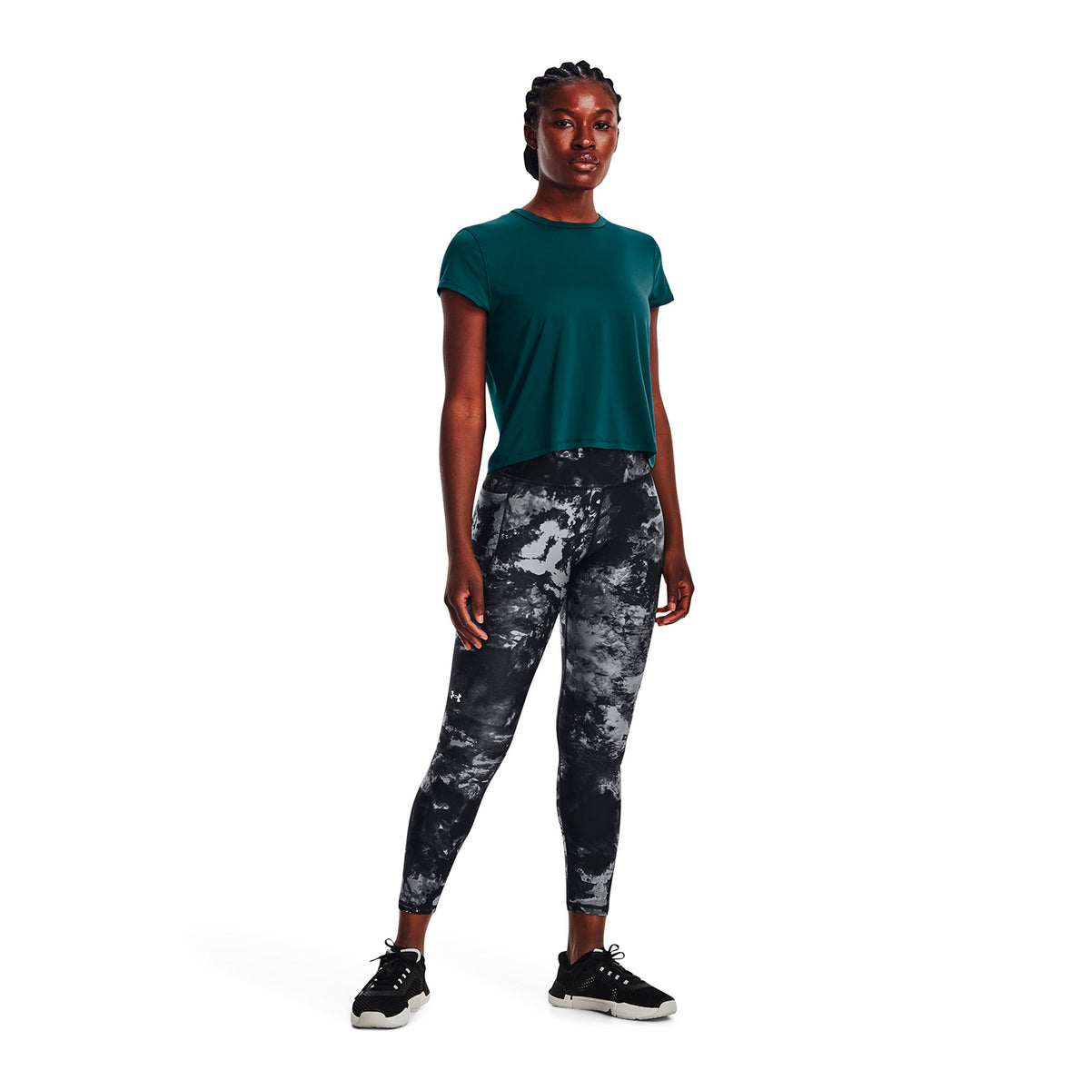 Leggings Training Mujer Color Negro-5
