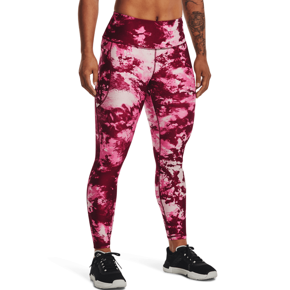 Leggings Training Mujer Color Rojo