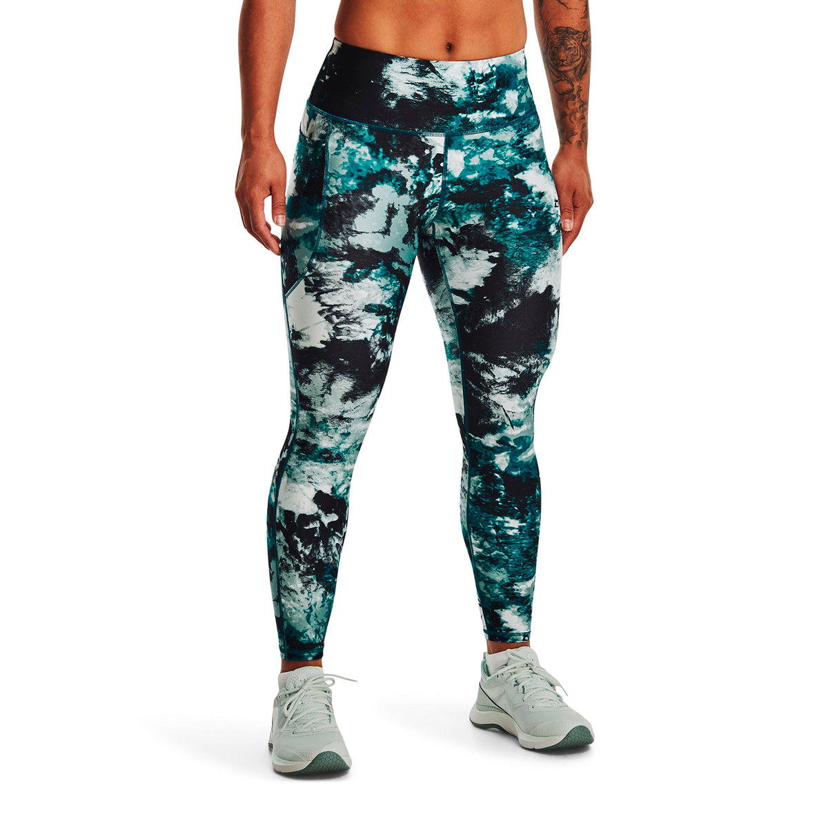 Leggings Training Mujer Color Verde-3