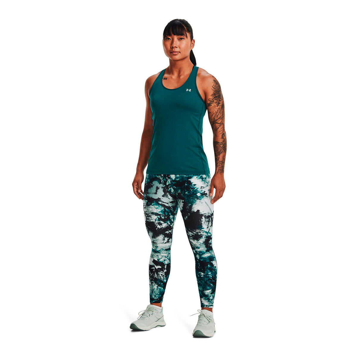 Leggings Training Mujer Color Verde-5