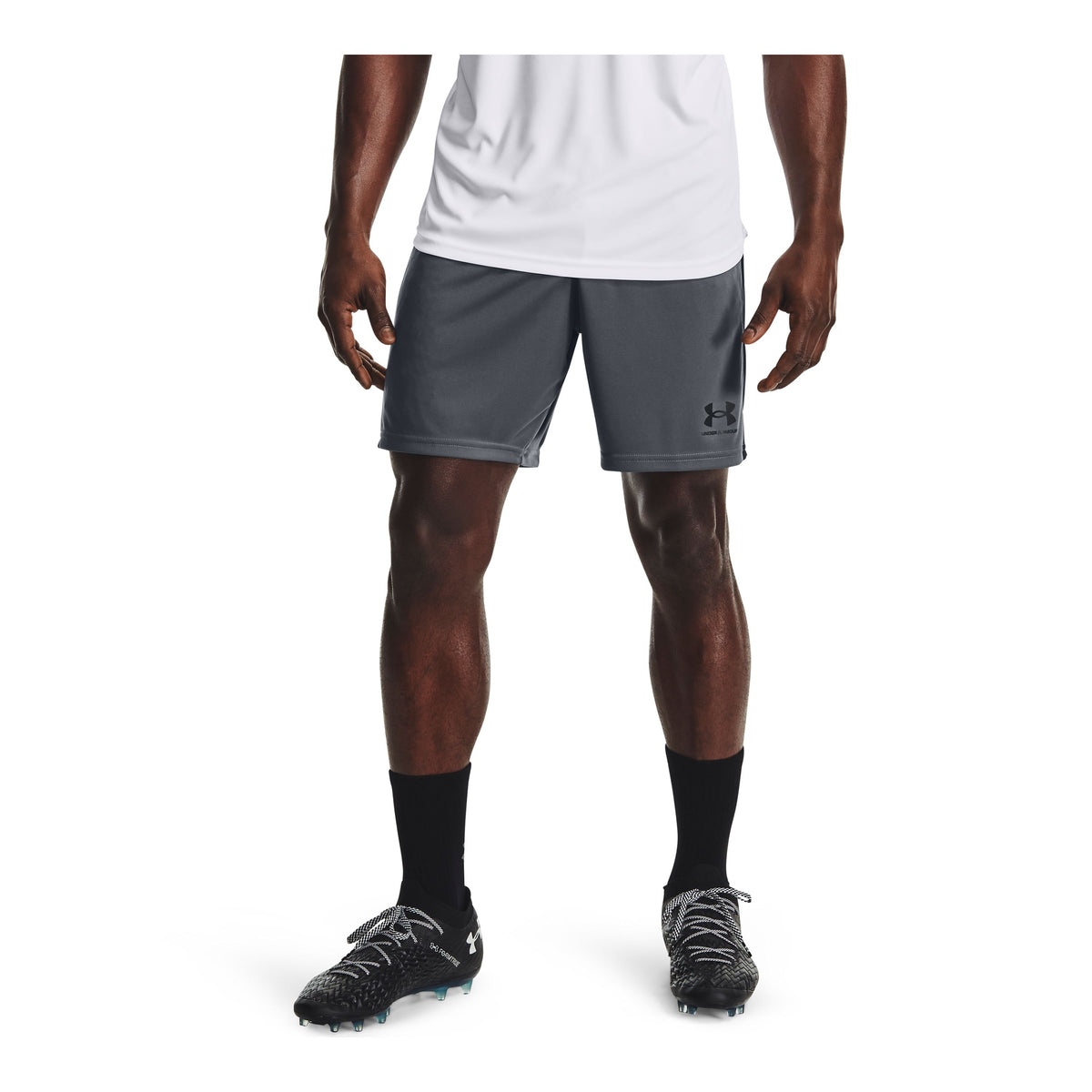 Short Training Hombre Color Gris-3