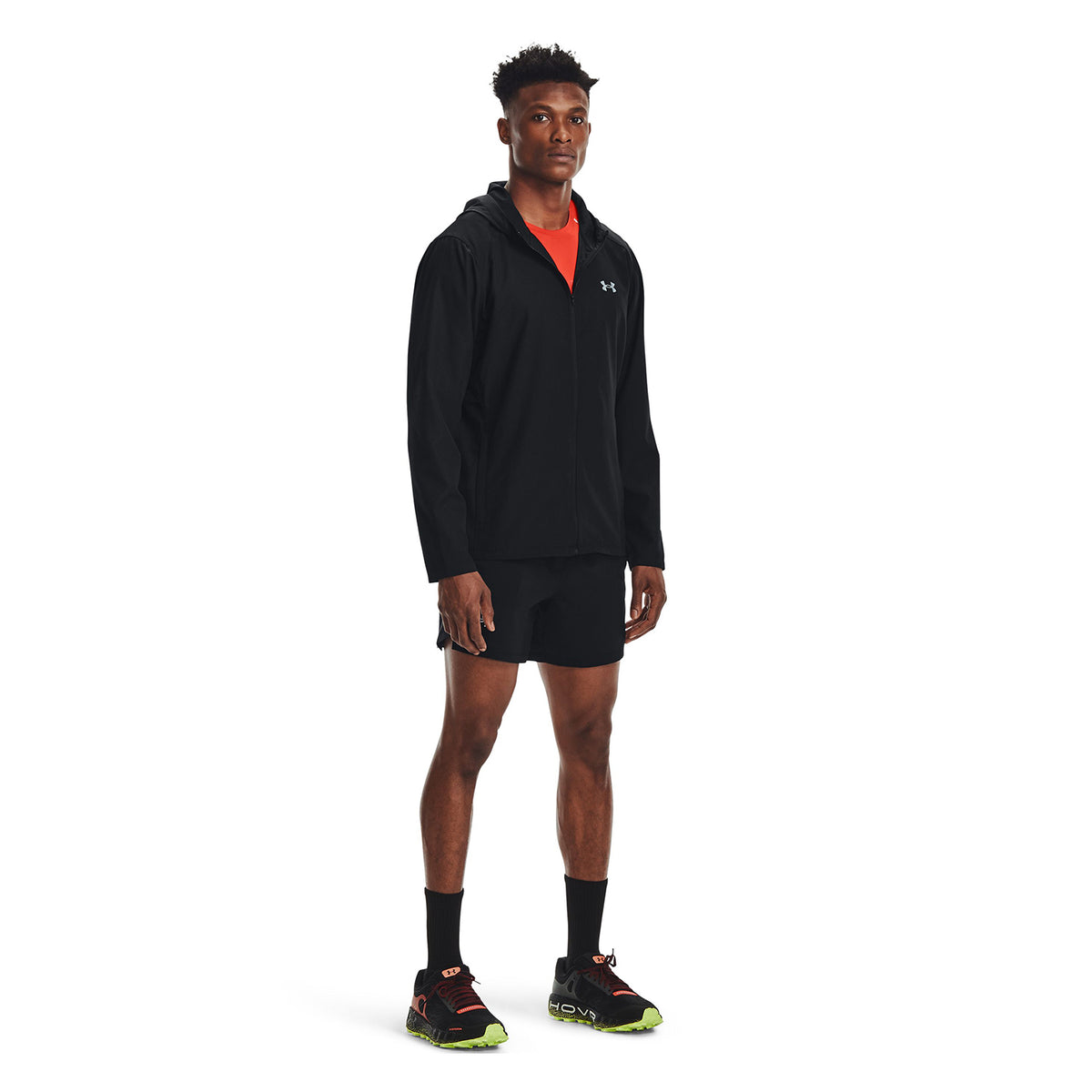 Chaqueta Running Hombre Color Negro-4