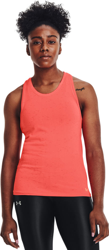 Esqueleto Running Mujer Color Naranja