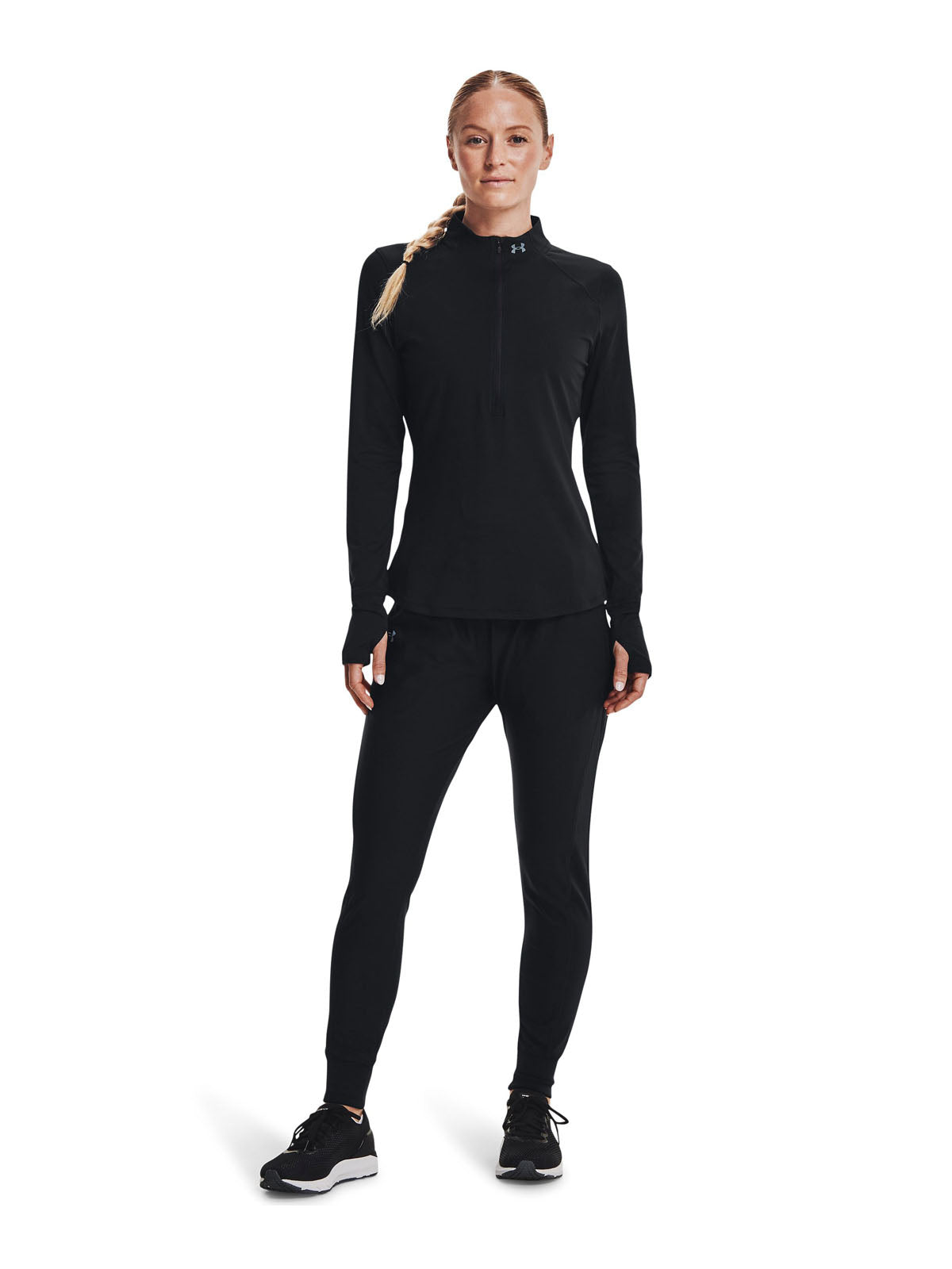 Camiseta Running Mujer Color Negro-5