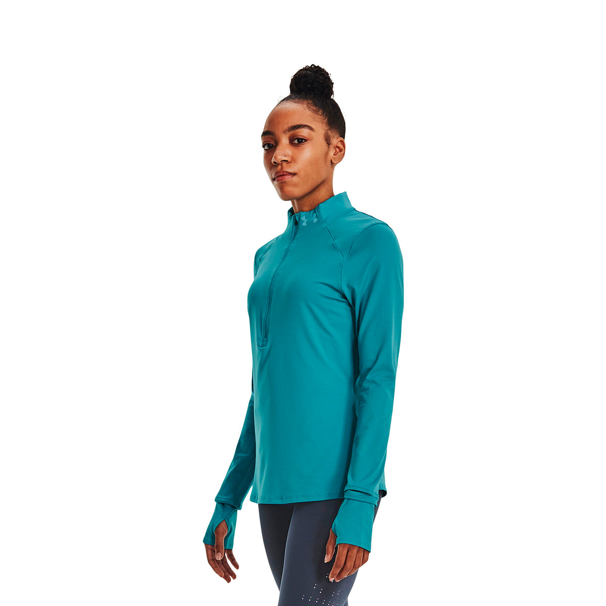 Camiseta Running Mujer Color Azul-3