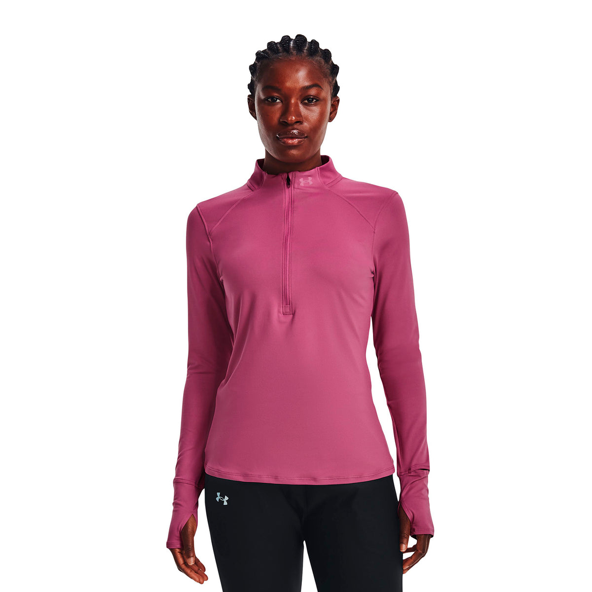 Camiseta Running Mujer Color Rosado-3
