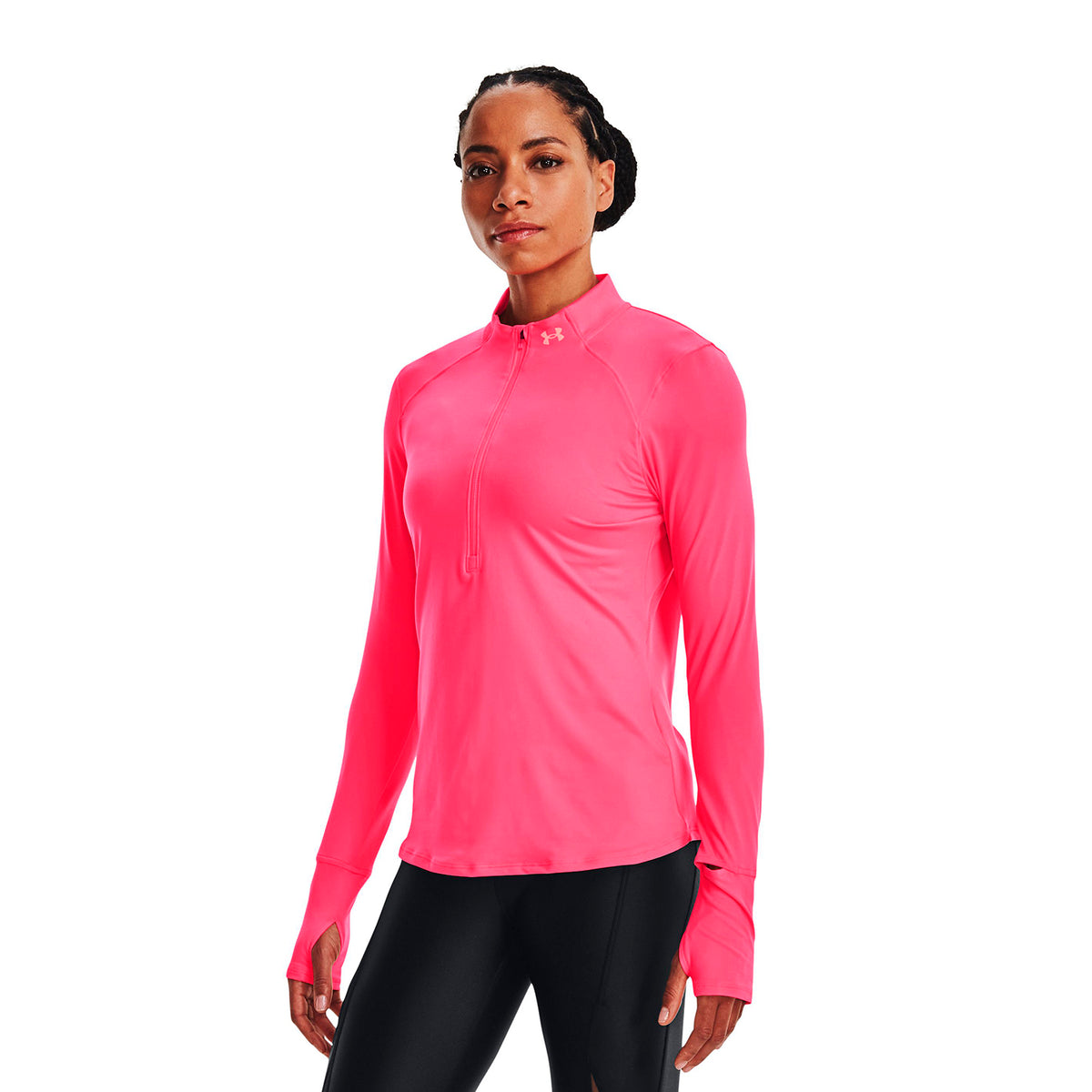 Camiseta Running Mujer Color Rosado-3