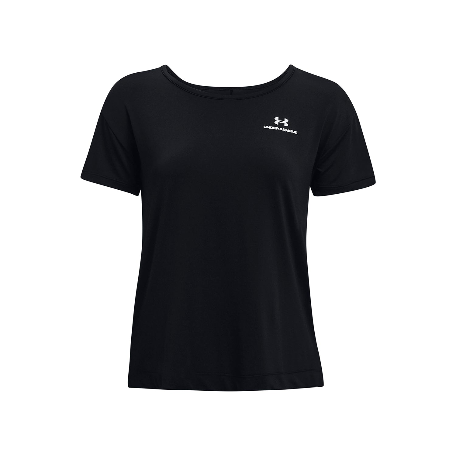 Camiseta Fútbol Mujer Color Negro-1