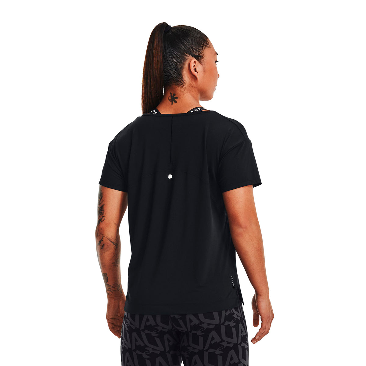 Camiseta Fútbol Mujer Color Negro-4