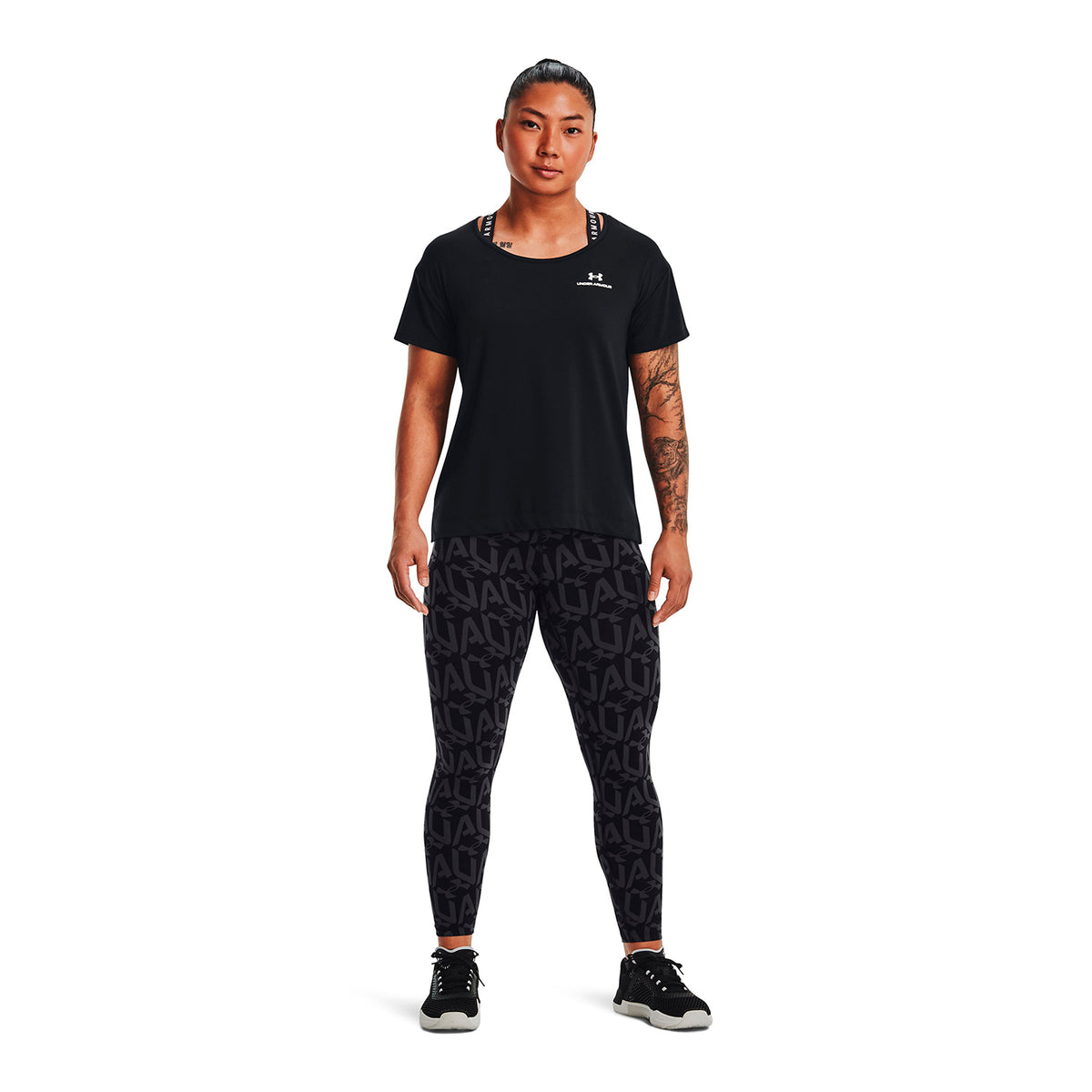 Camiseta Fútbol Mujer Color Negro-5