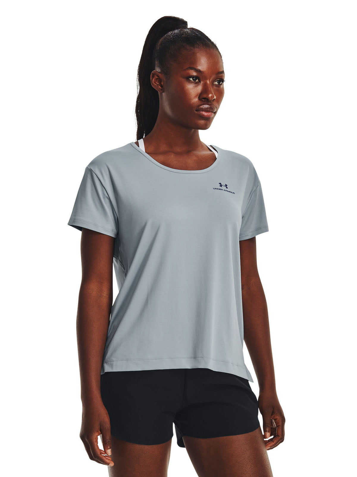 Camiseta Training Mujer Color Azul-3