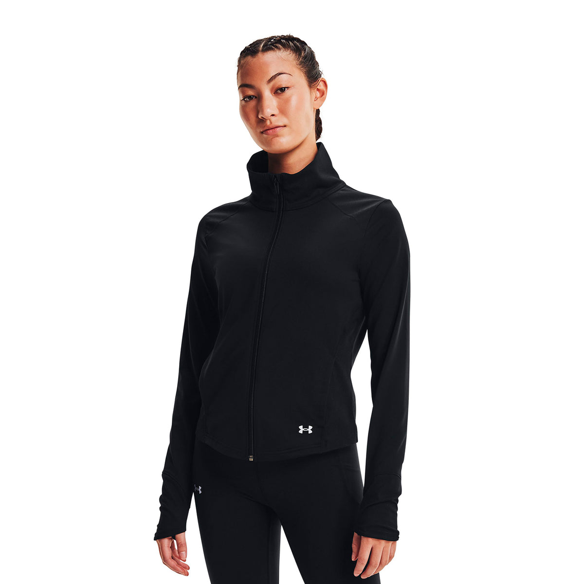 Chaqueta Training Mujer Color Negro-3