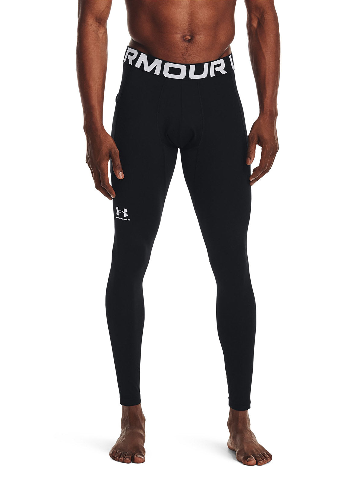Leggings Fútbol Hombre Color Negro-3