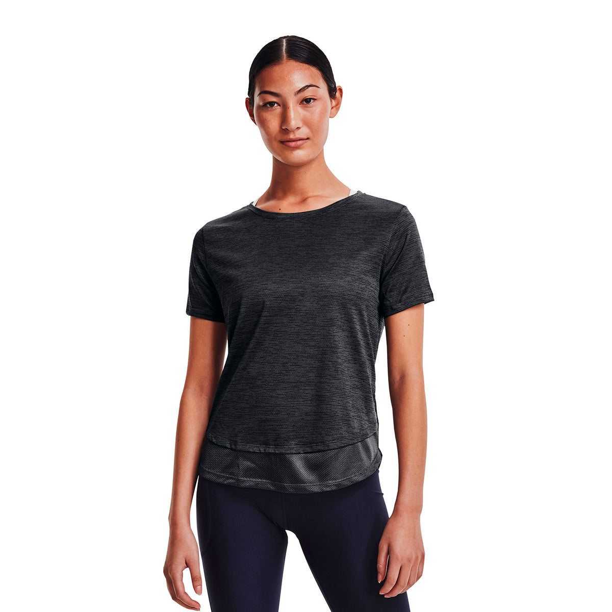Camiseta Fútbol Mujer Color Negro-3