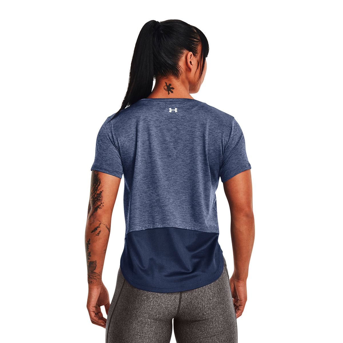 Camiseta Fútbol Mujer Color Morado-4