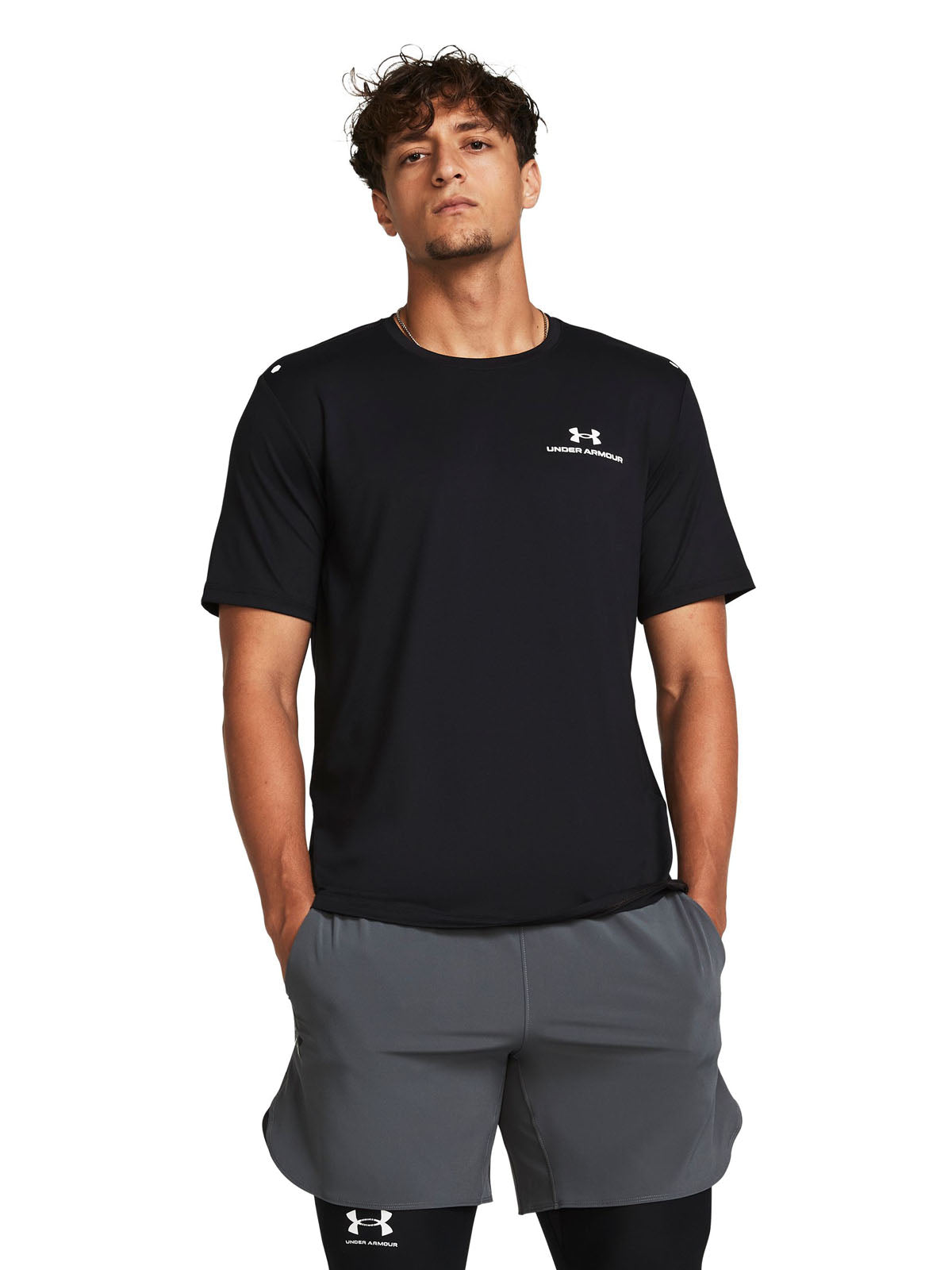 Camiseta Fútbol Hombre Color Negro-3