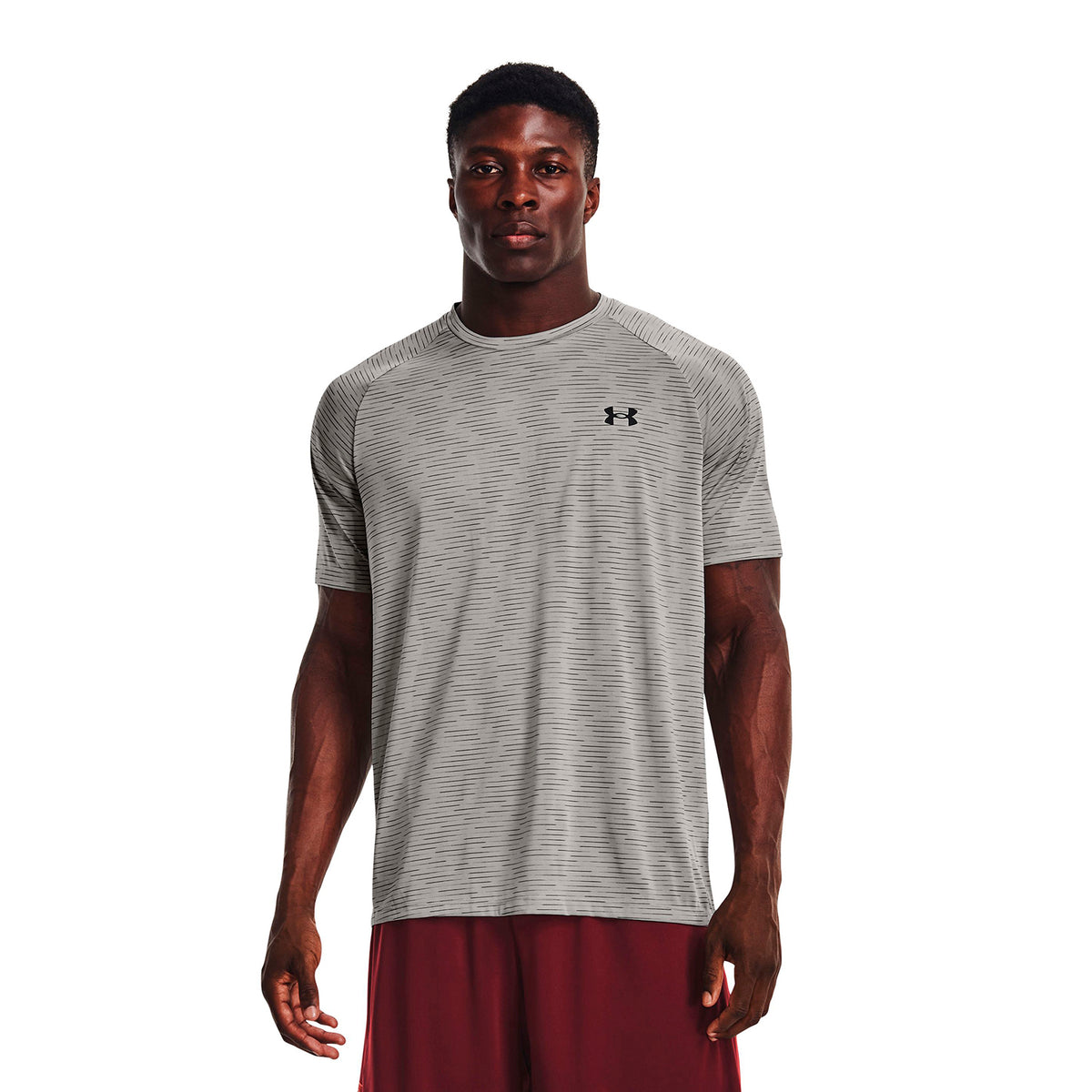 Camiseta Fútbol Hombre Color Gris-3