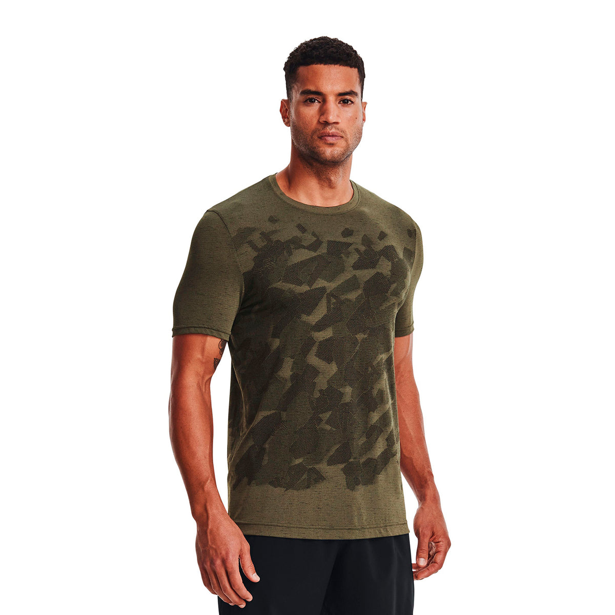 Camiseta Training Hombre Color Verde-3