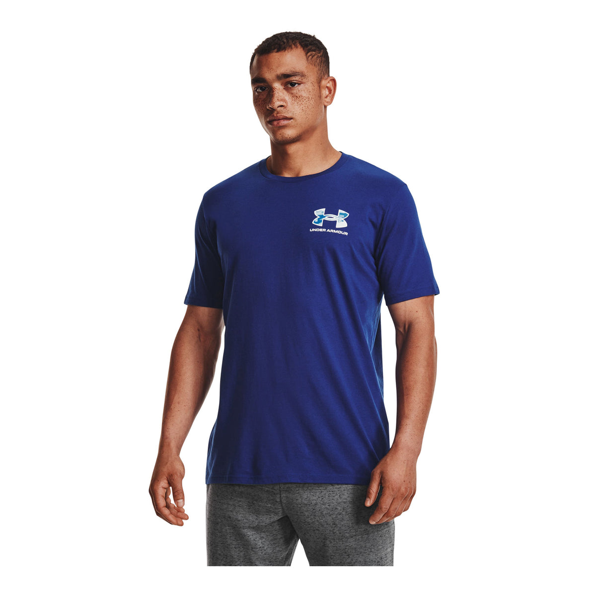 Camiseta Training Hombre Color Azul-3