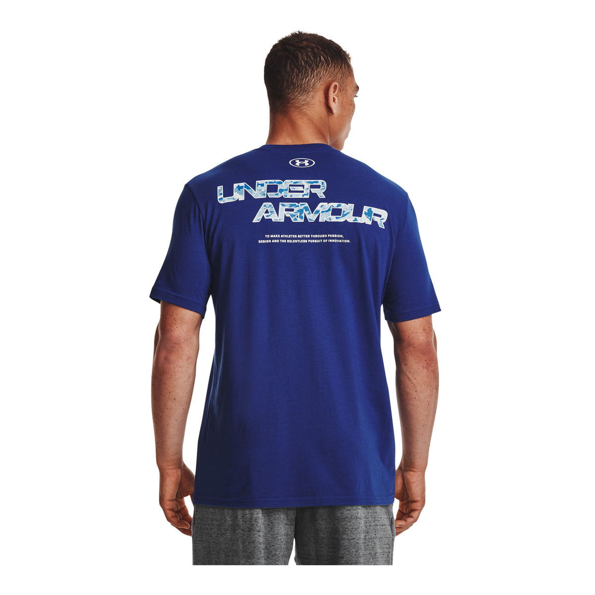 Camiseta Training Hombre Color Azul-4