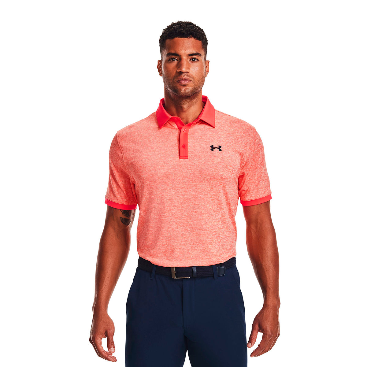 Polo Golf Hombre Color Rosado-3