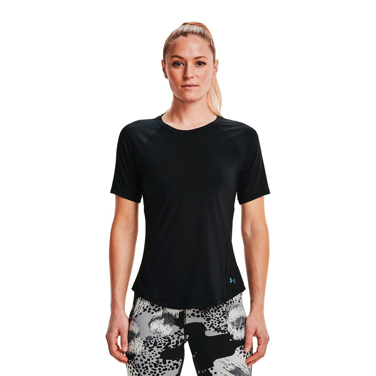 Camiseta Fútbol Mujer Color Negro-3