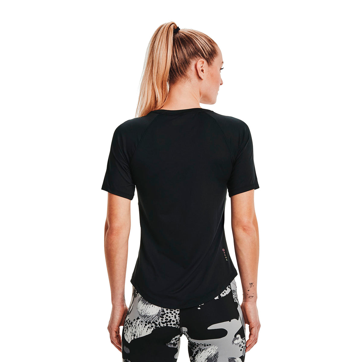 Camiseta Fútbol Mujer Color Negro-4