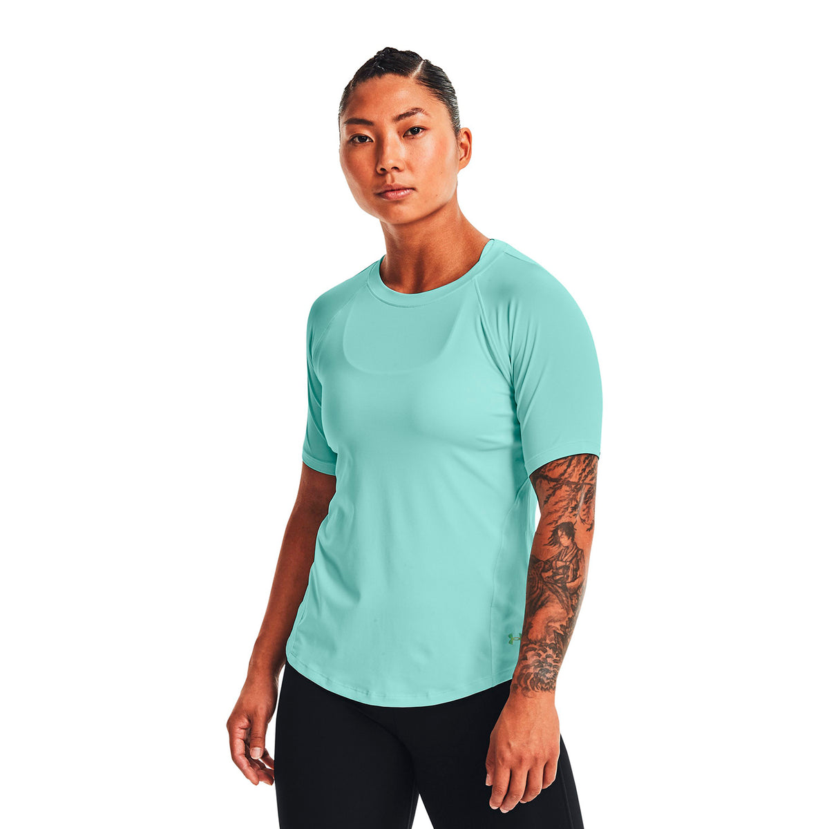 Camiseta Fútbol Mujer Color Verde-3