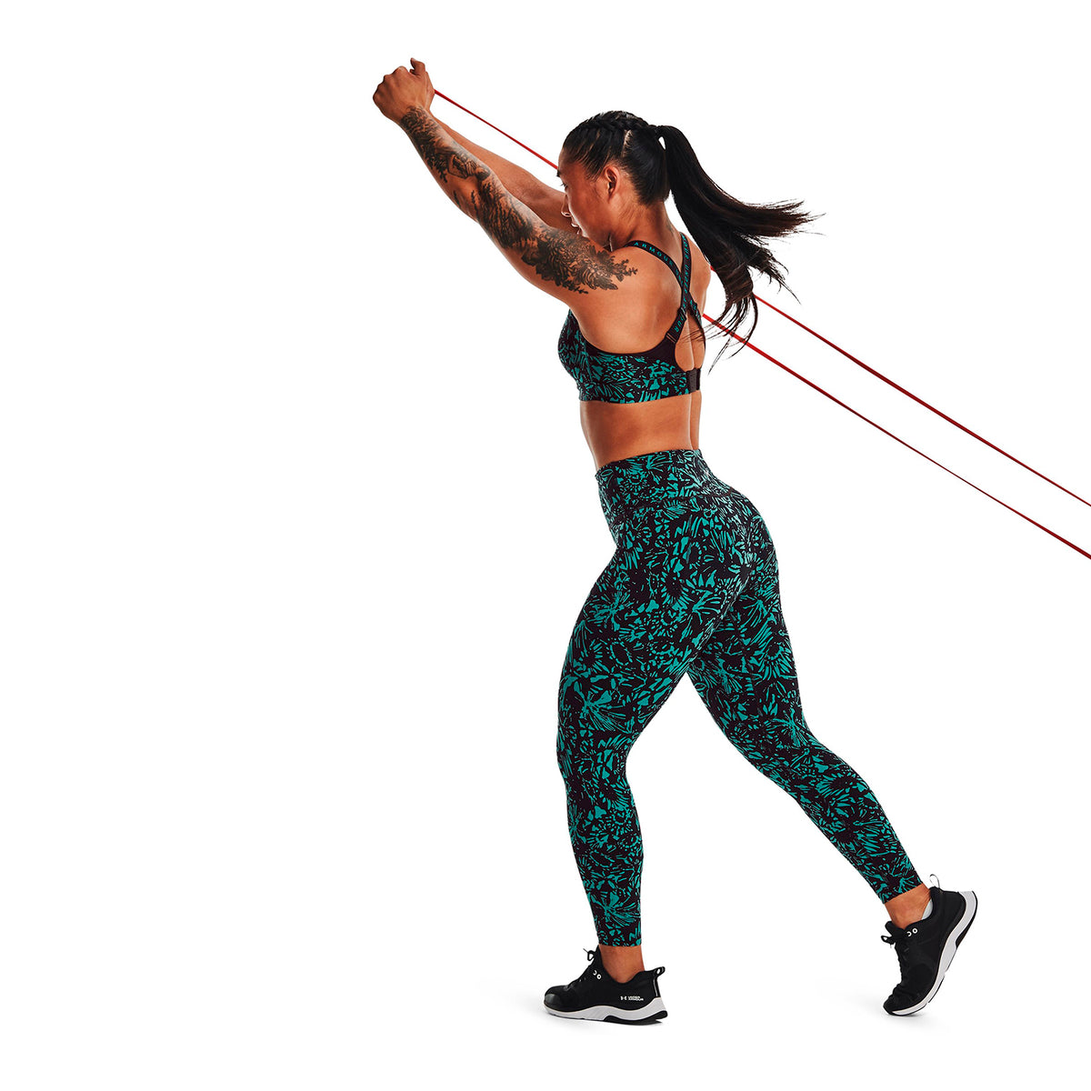 Leggings Training Mujer Color Negro-3