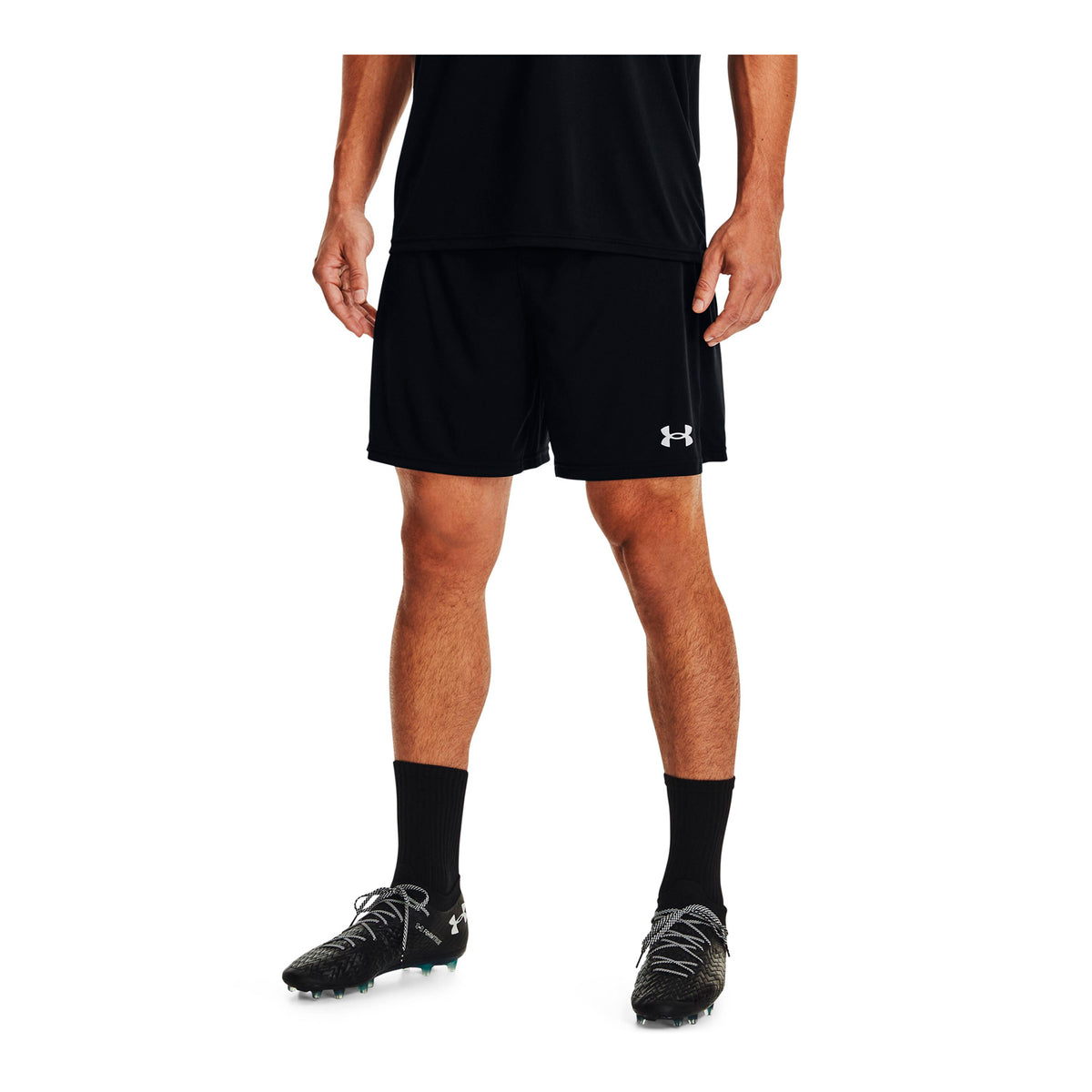 Short Fútbol Hombre Color Negro-3