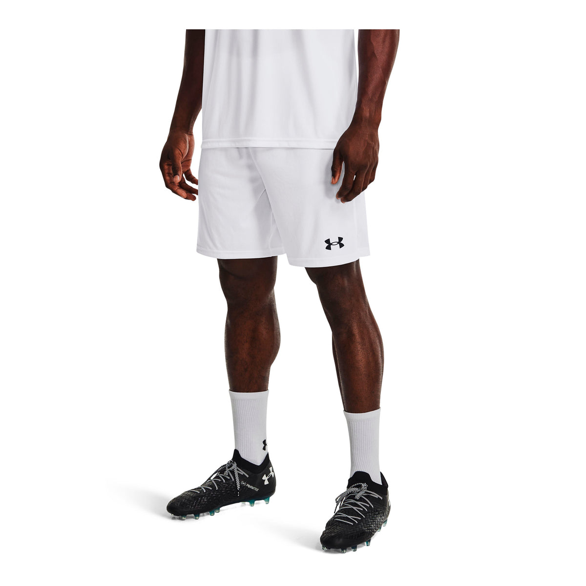 Short Fútbol Hombre Color Blanco-3