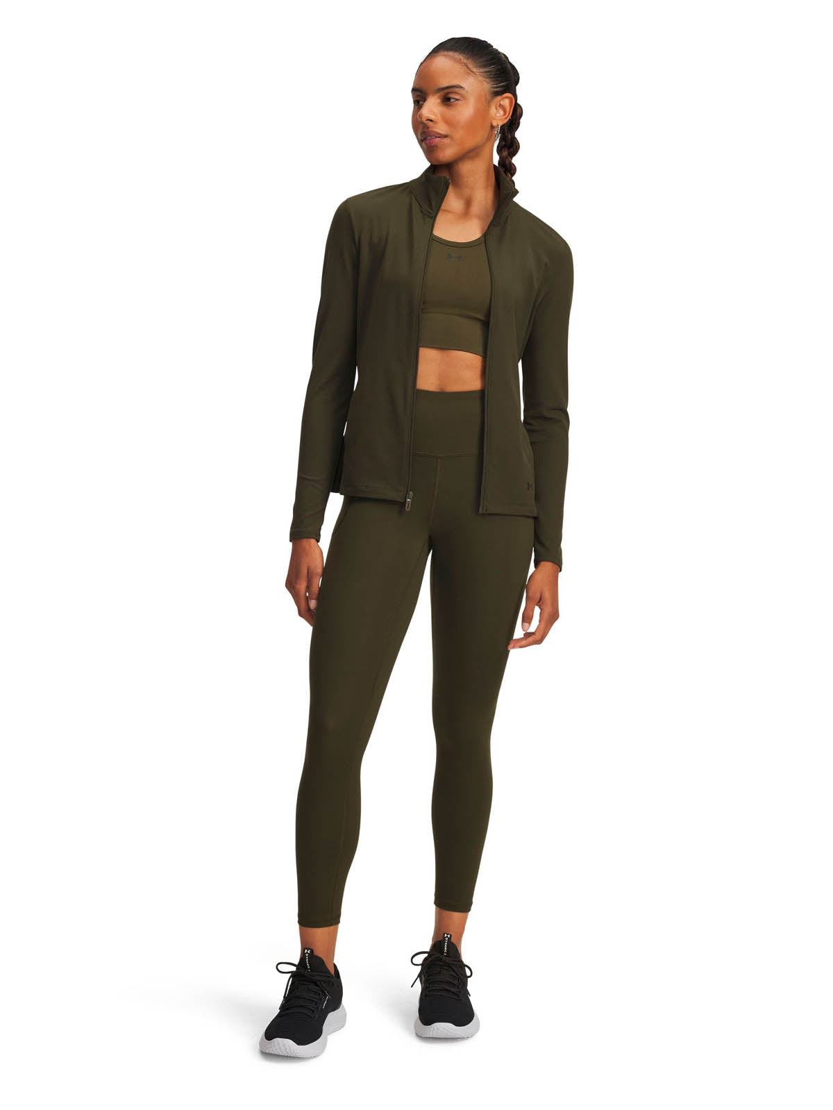 Leggings Training Mujer Color Verde-3