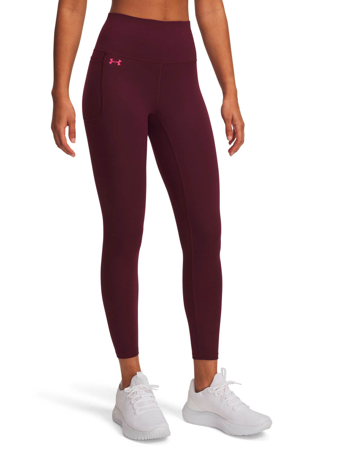 Leggings Training Mujer Color Rojo-1