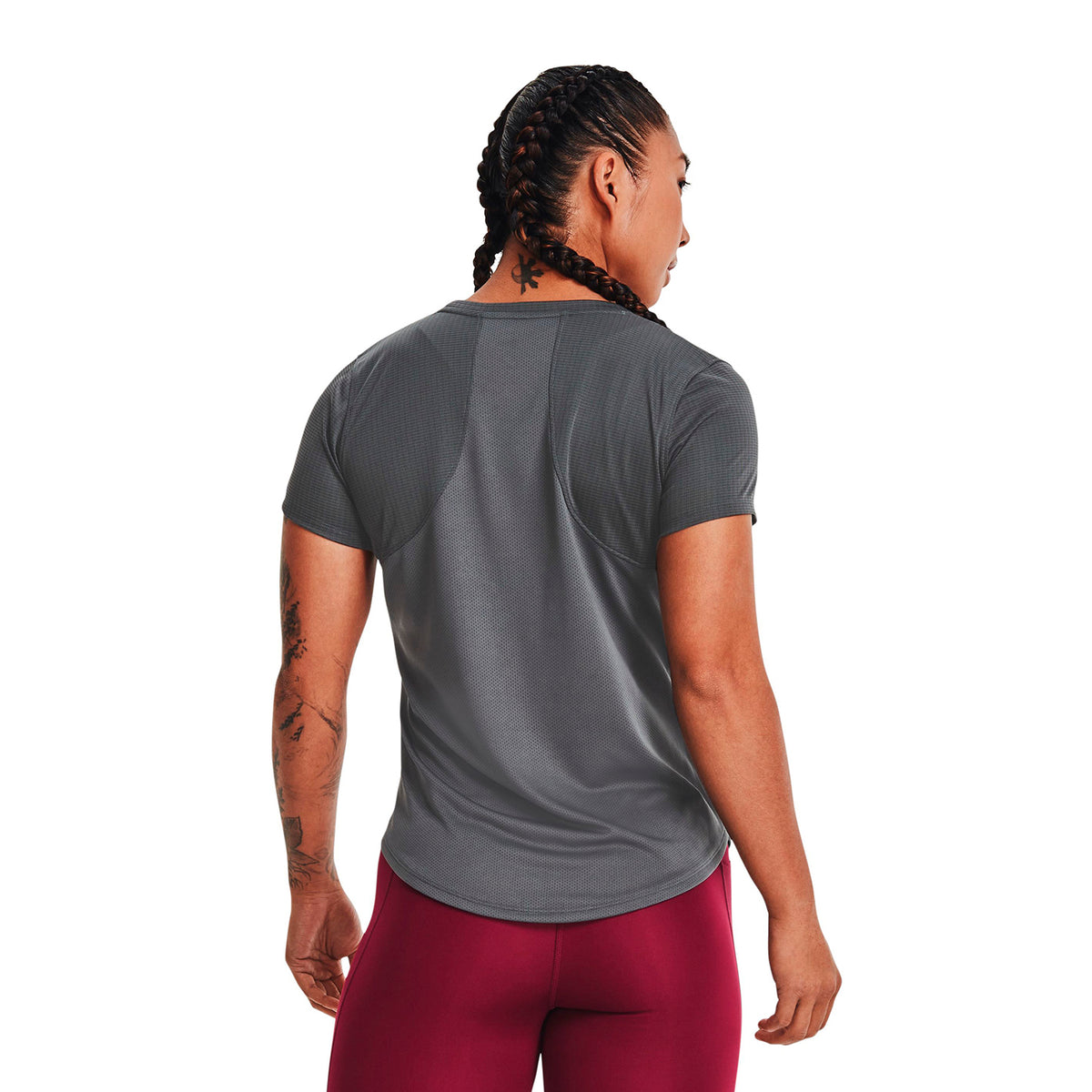 Camiseta Fútbol Mujer Color Gris-4
