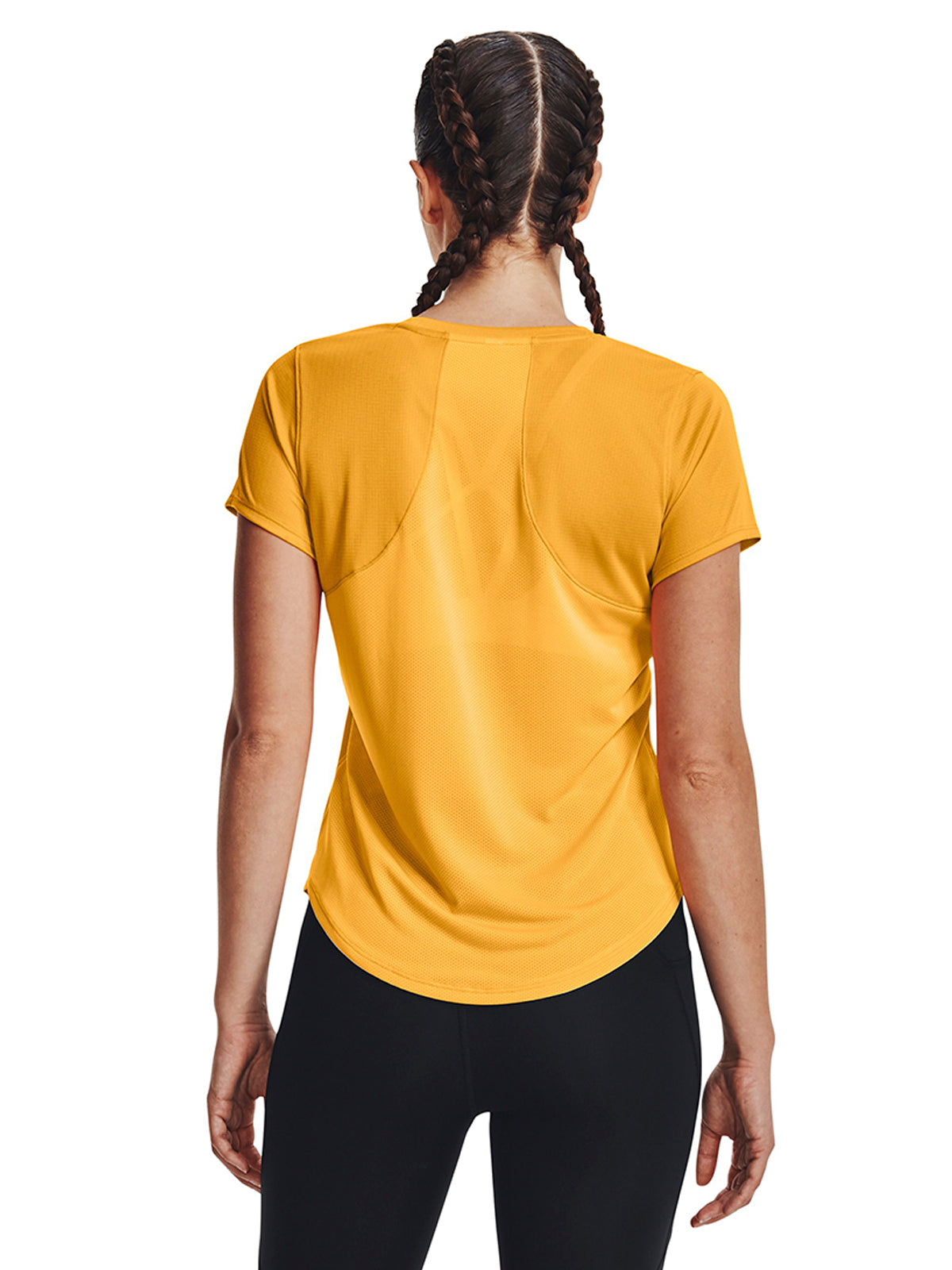 Camiseta Fútbol Mujer Color Amarillo-4