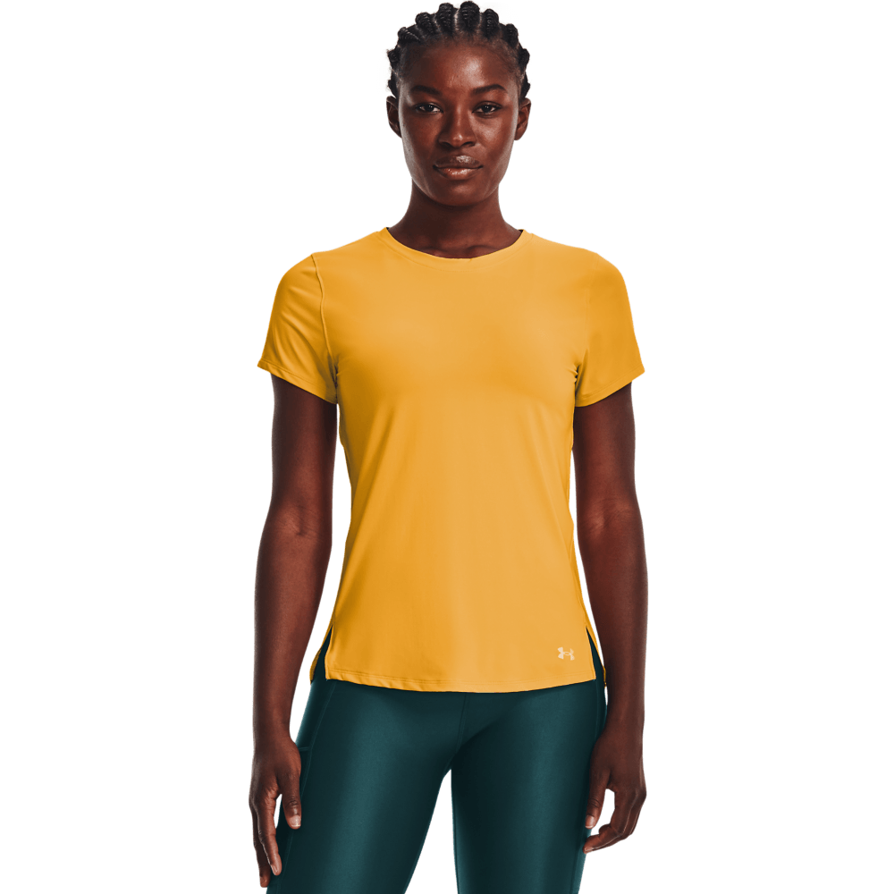 Camiseta Fútbol Mujer Color Amarillo
