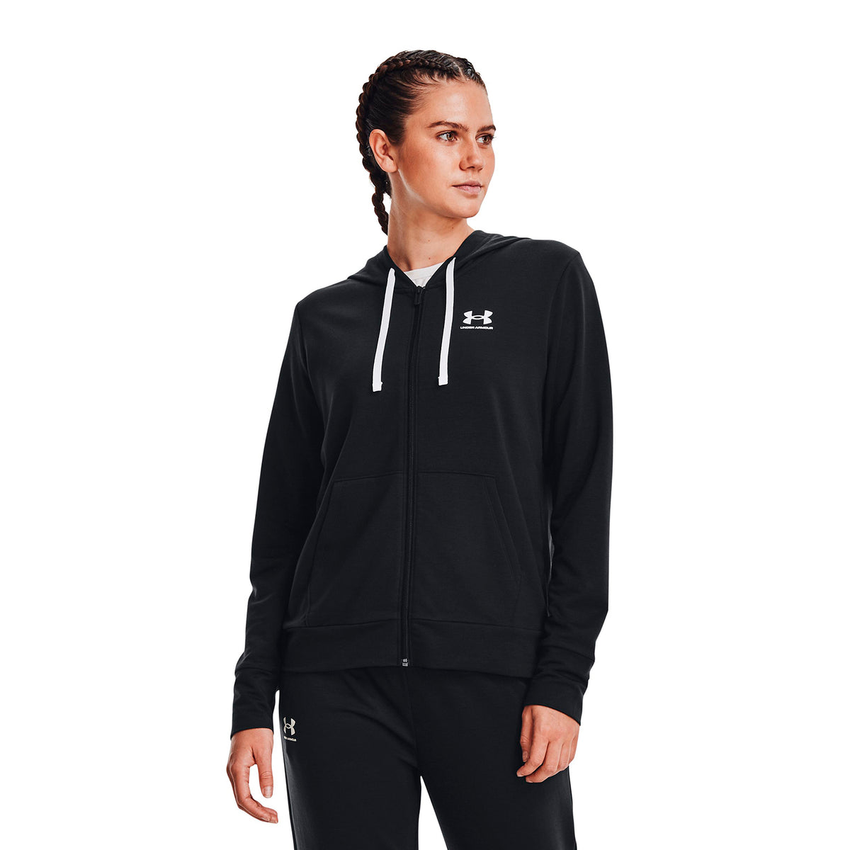 Buzo Training Mujer Color Negro-3