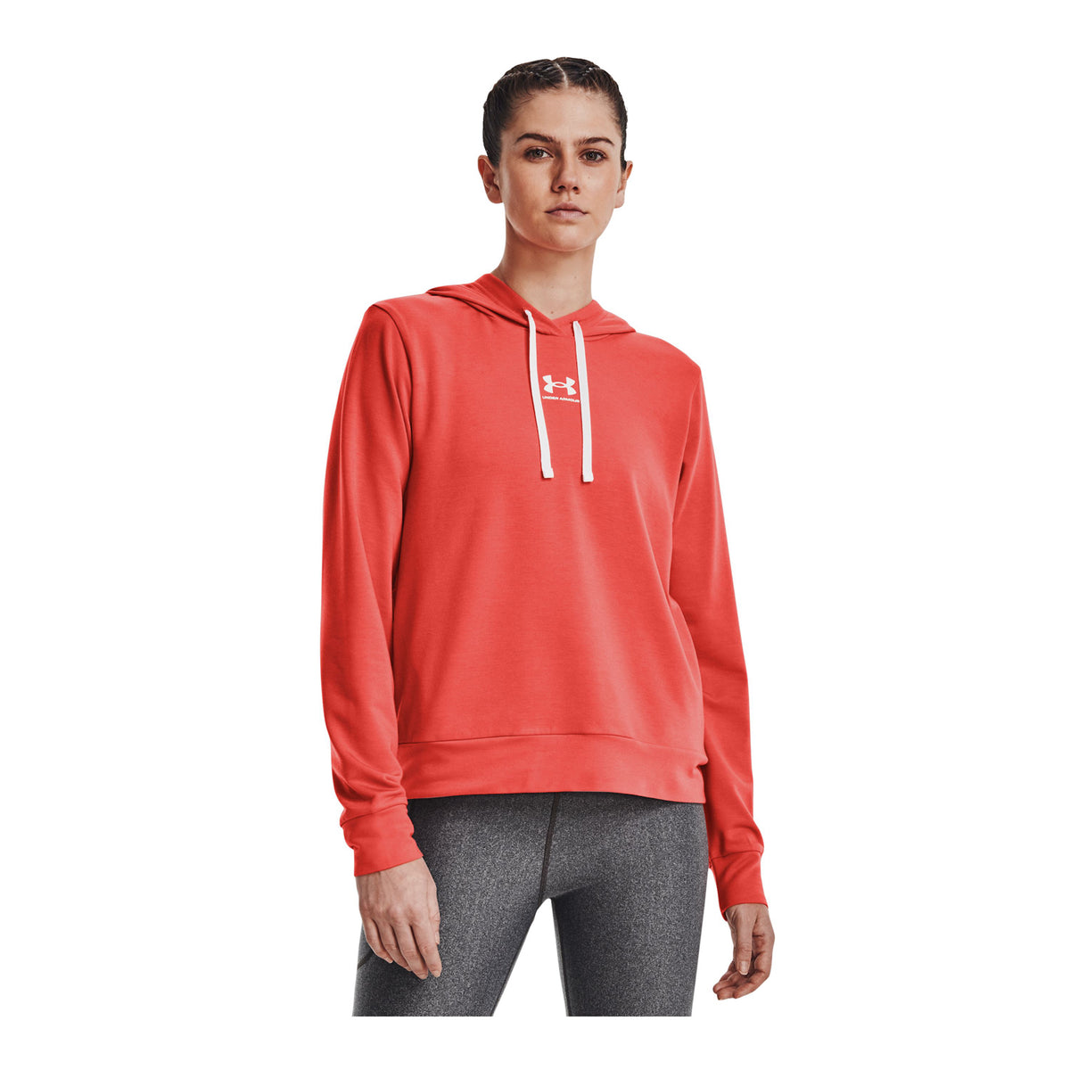 Buzo Training Mujer Color Naranja-3