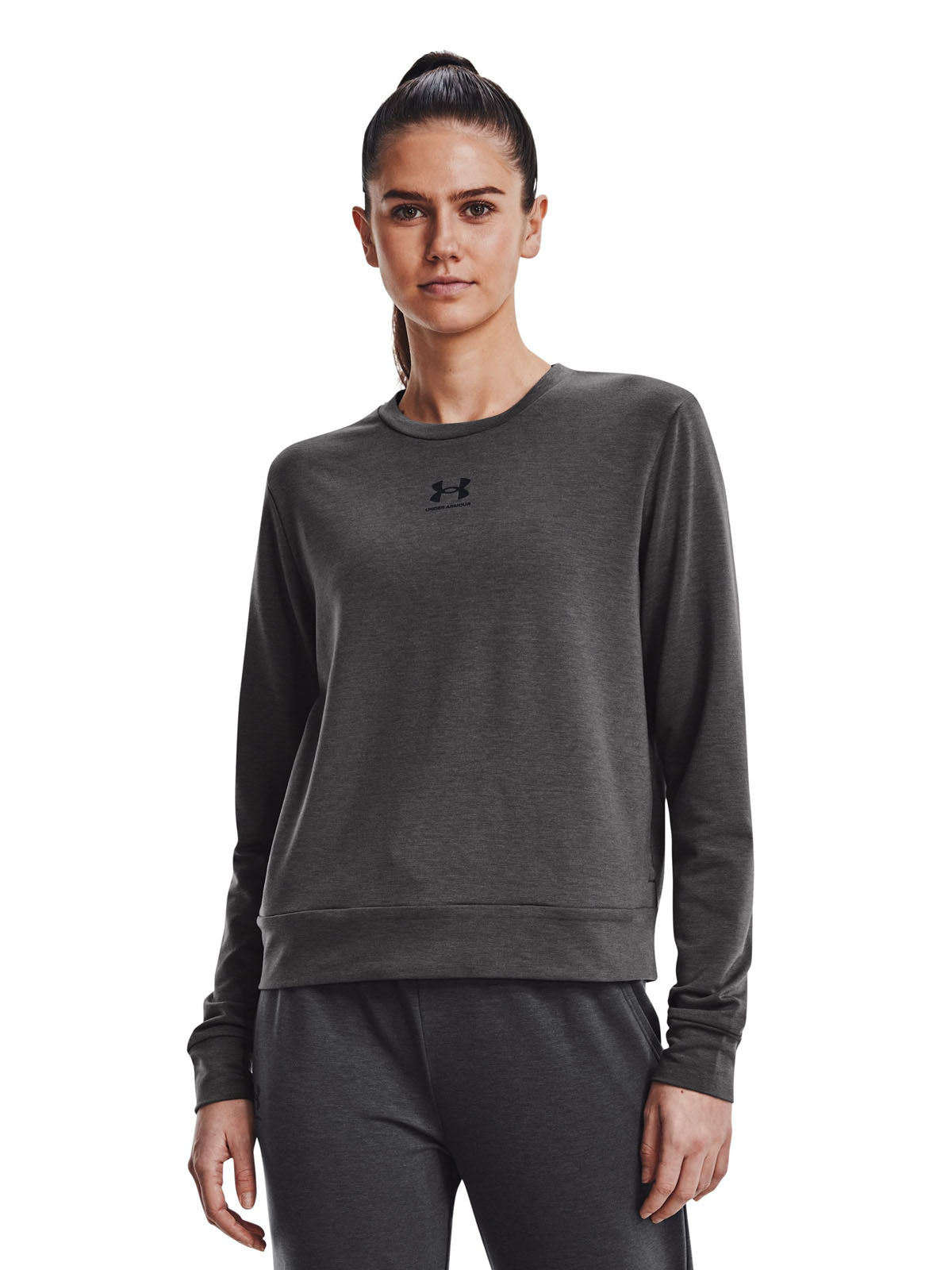Buzo Training Mujer Color Gris-3