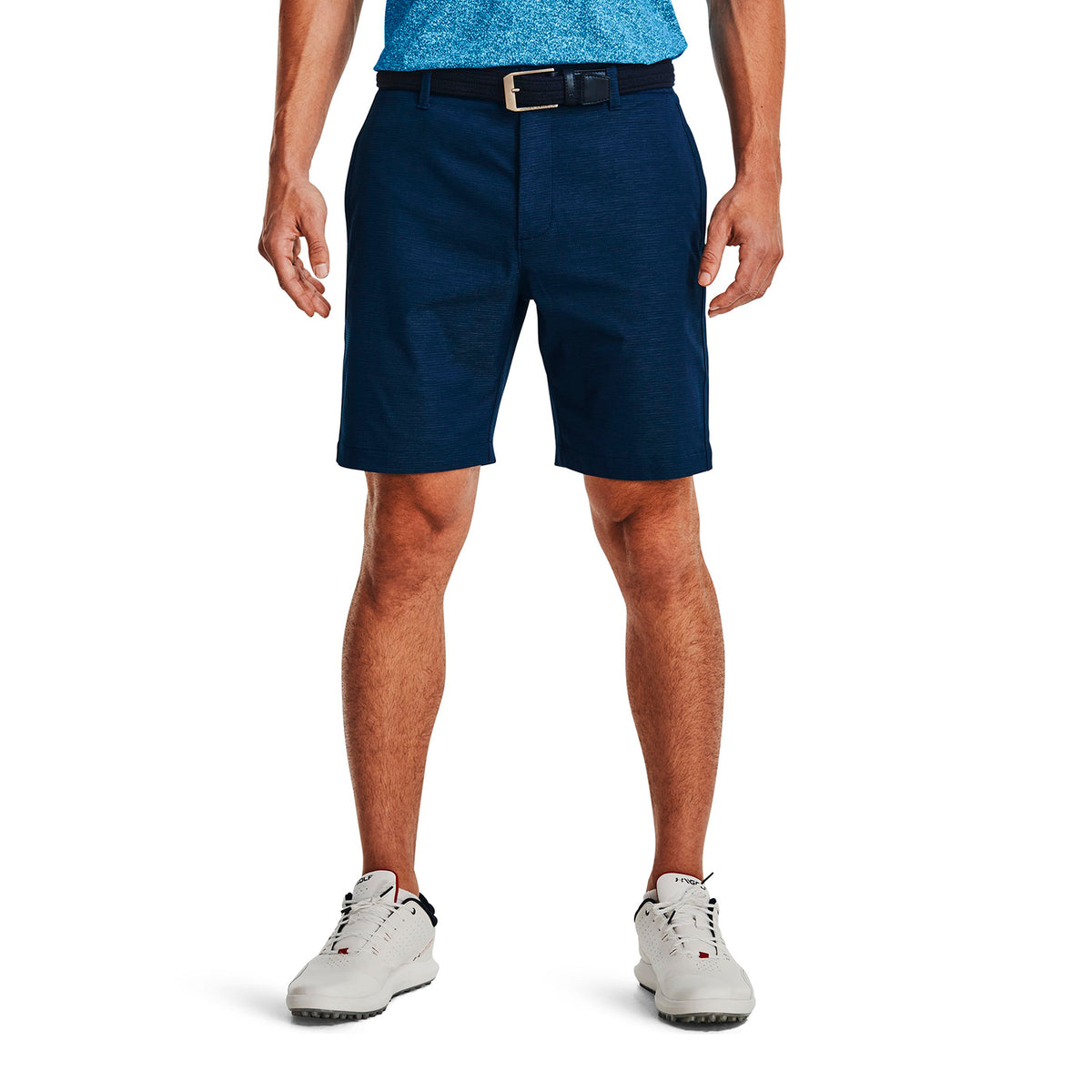 Short Golf Hombre Color Azul-3
