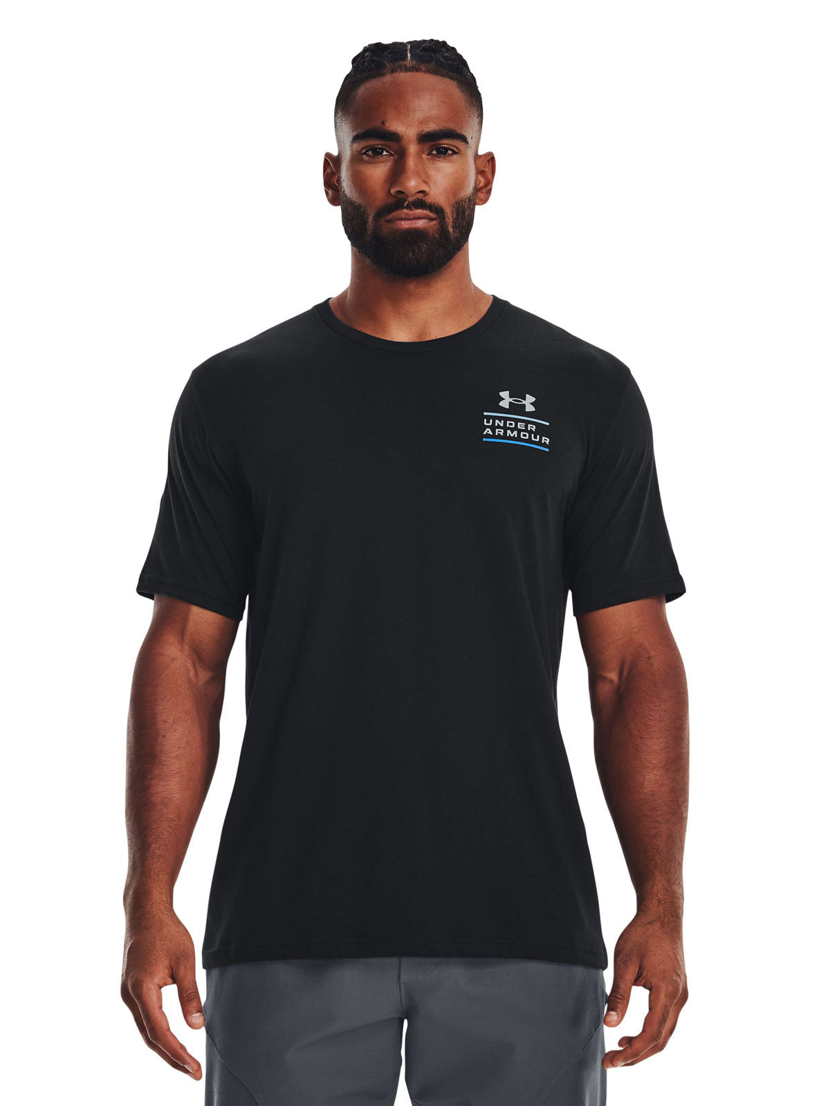 Camiseta Outdoor Hombre Color Negro-3