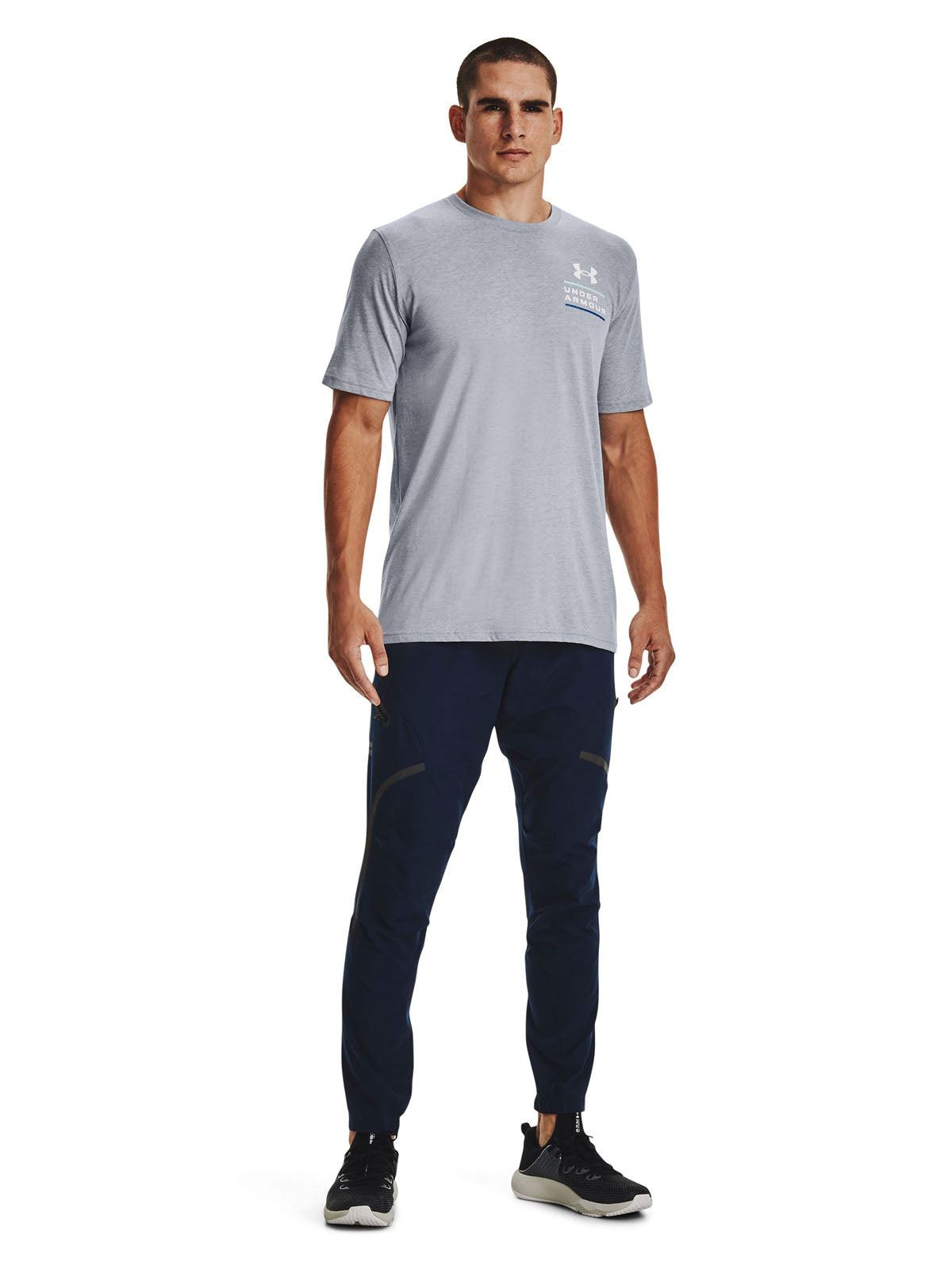 Camiseta Outdoor Hombre Color Gris-4