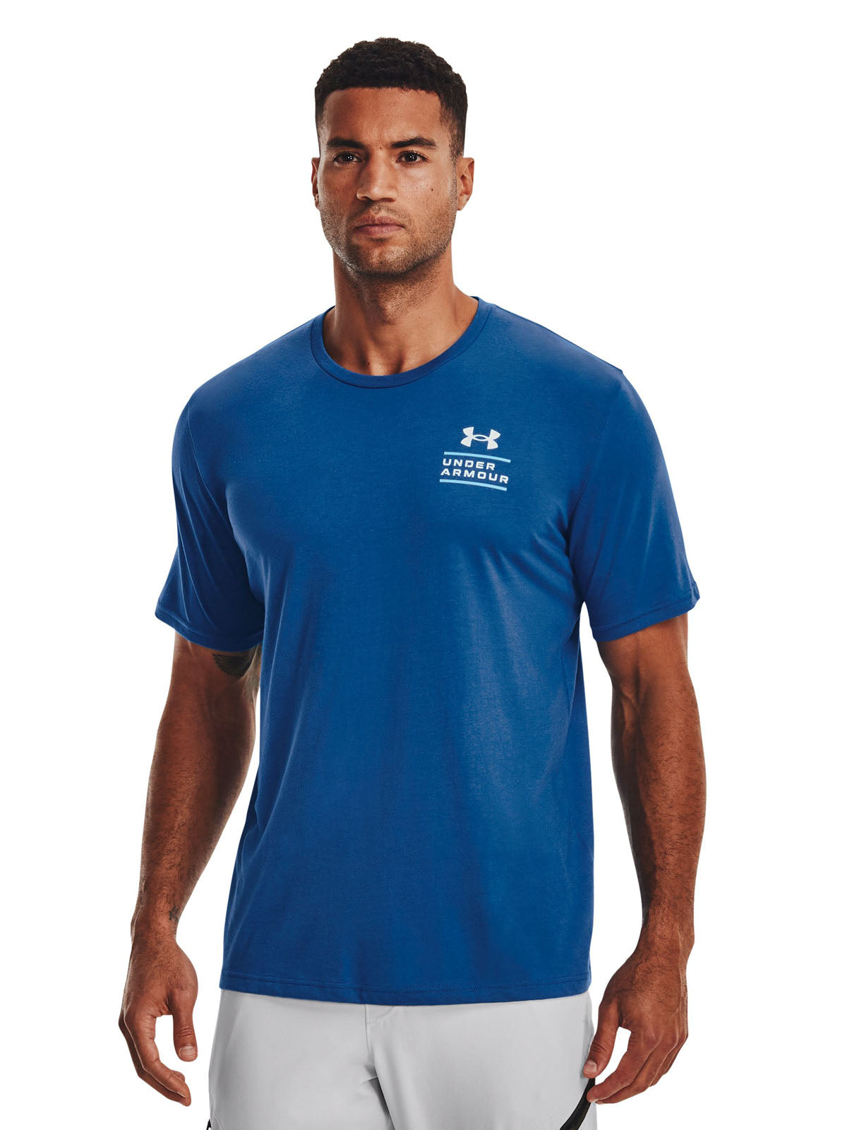 Camiseta Outdoor Hombre Color Azul-3